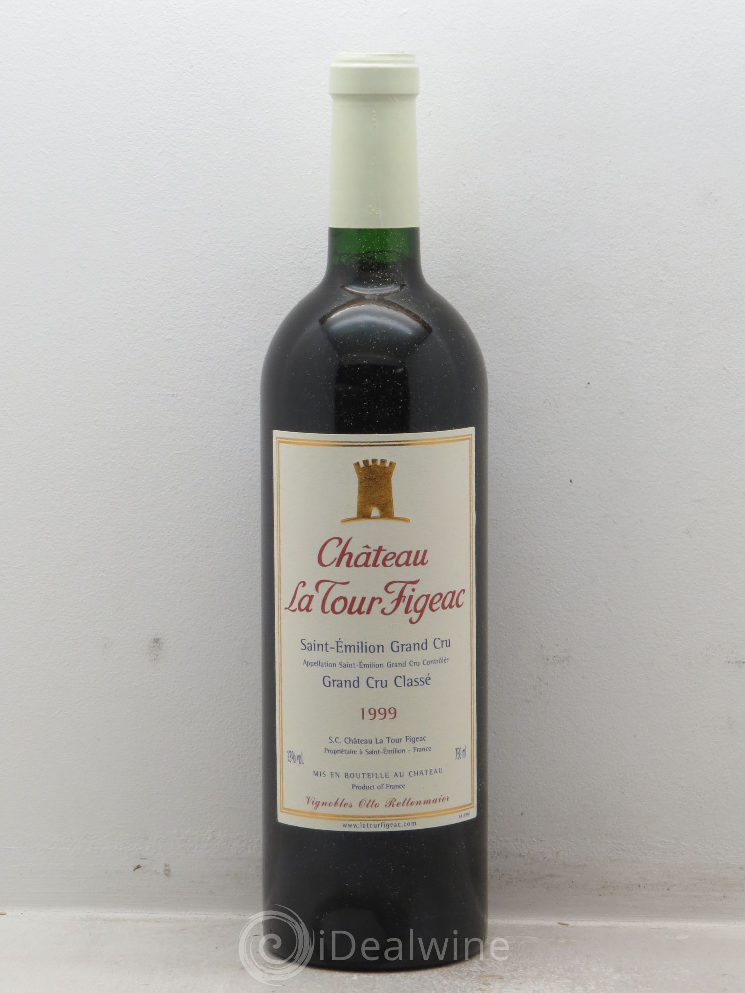 Château la Tour Figeac Grand Cru Classé (sans prix de réserve) 1999 - Lot de 12 bouteilles - 0