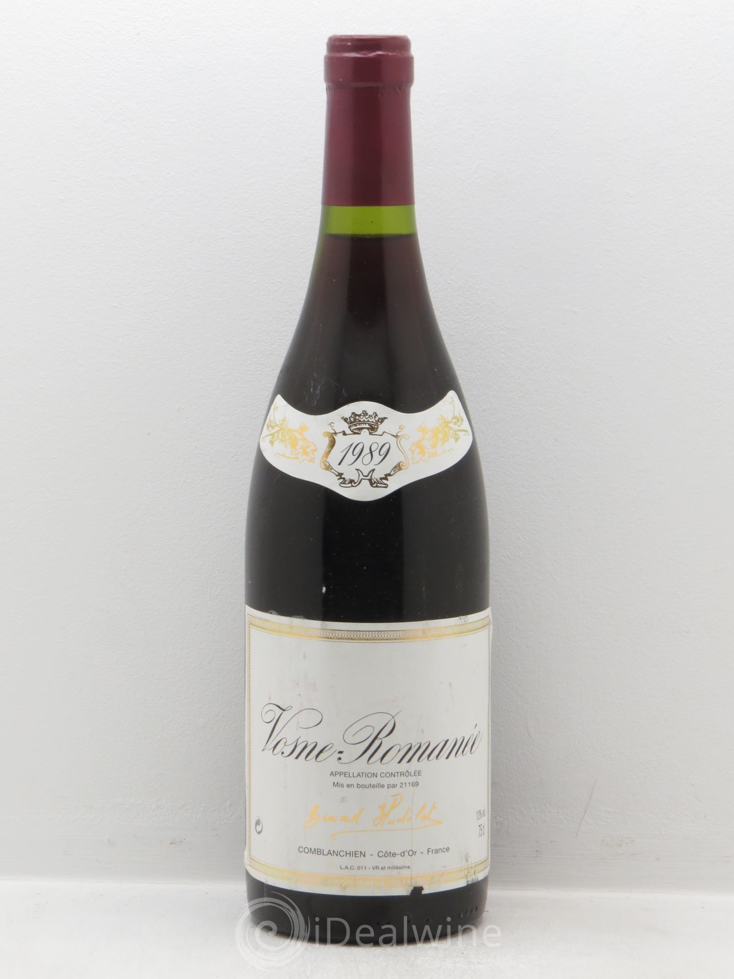 Vosne-Romanée Bernard Hudelot (sans prix de réserve) 1989 - Posten von 1 Flasche - 0
