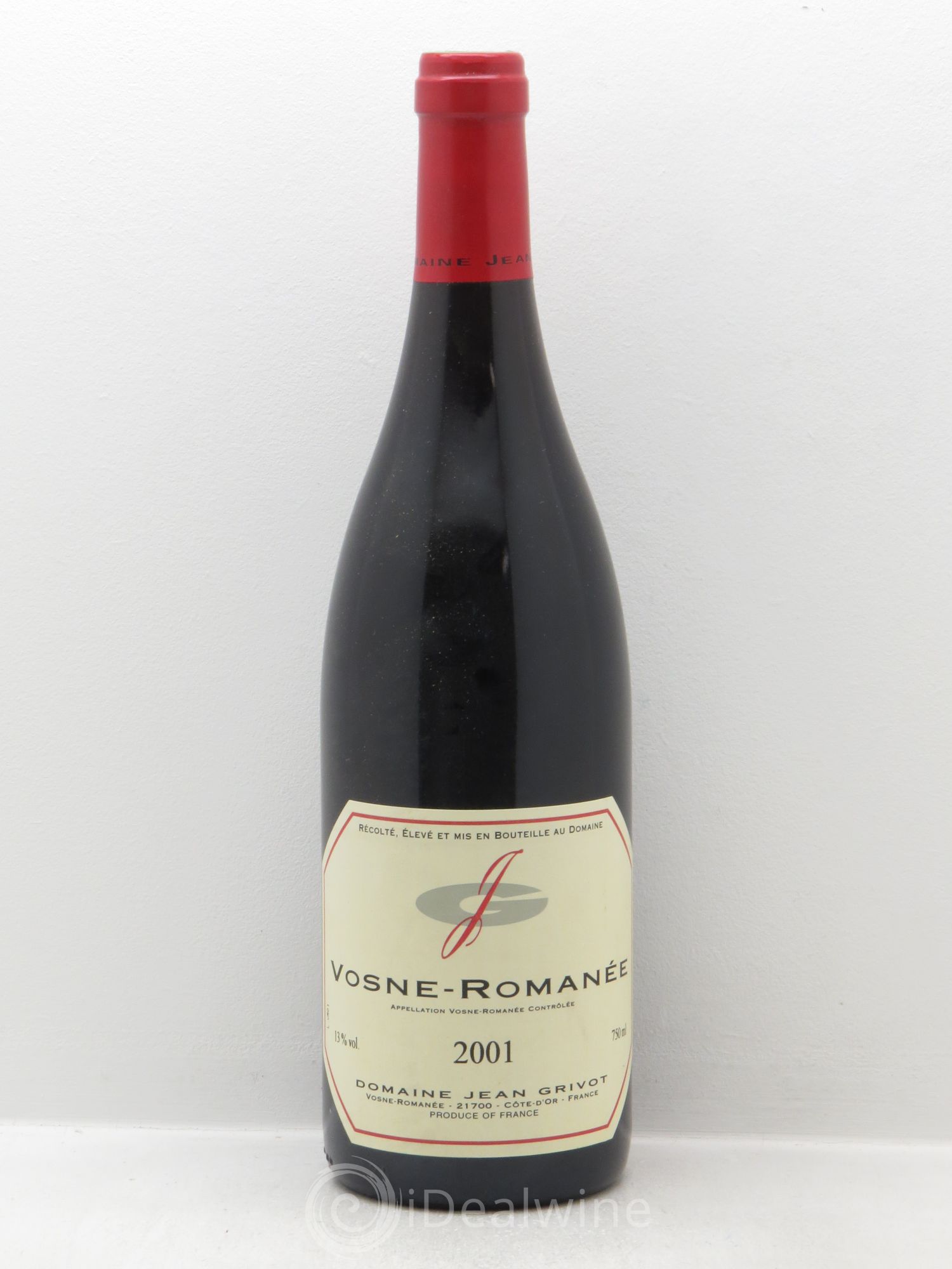 Vosne-Romanée Jean Grivot (sans prix de réserve) 2001 - Lot de 1 bouteille - 0