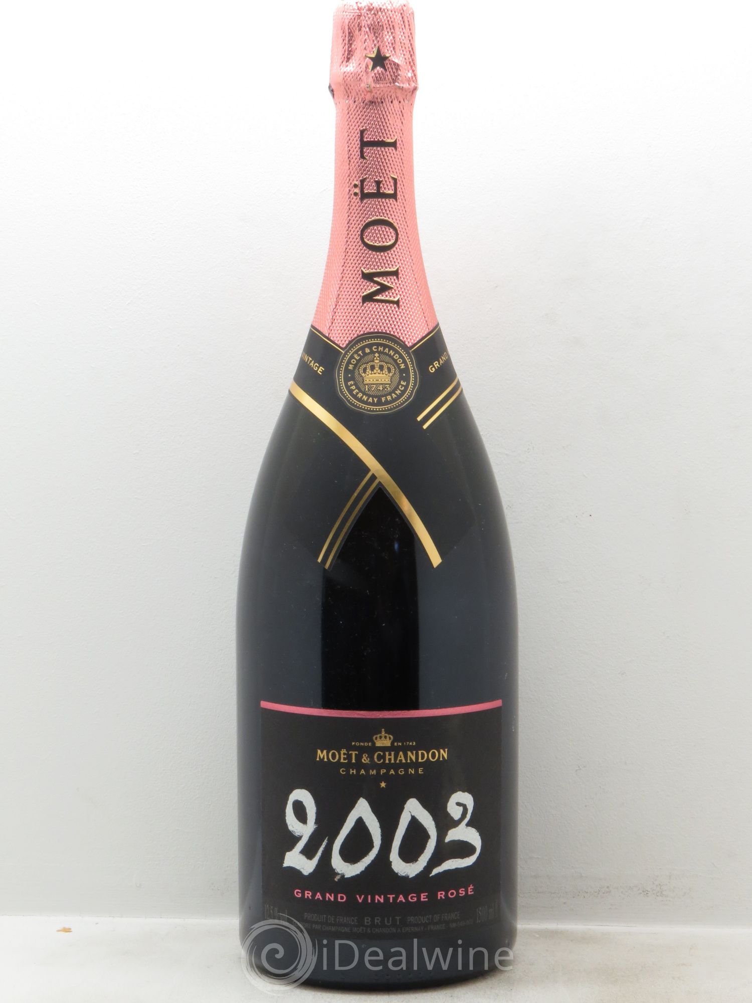 Champagne - Grand Vintage Moët & Chandon (sans prix de réserve) 2003 - Posten von 1 Magnum - 0