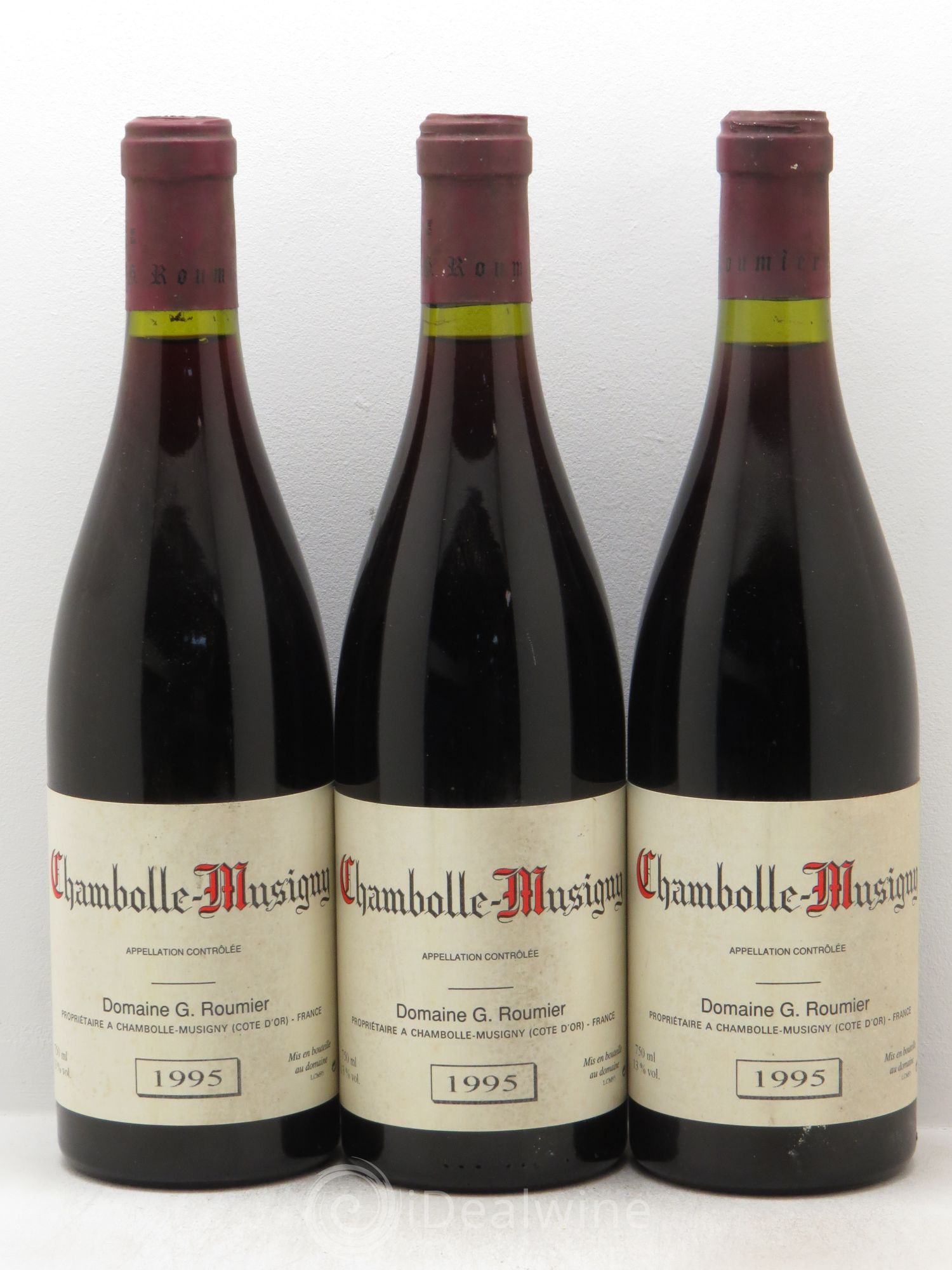 Chambolle-Musigny Georges Roumier (Domaine) 1995 - Lot de 3 bouteilles - 0