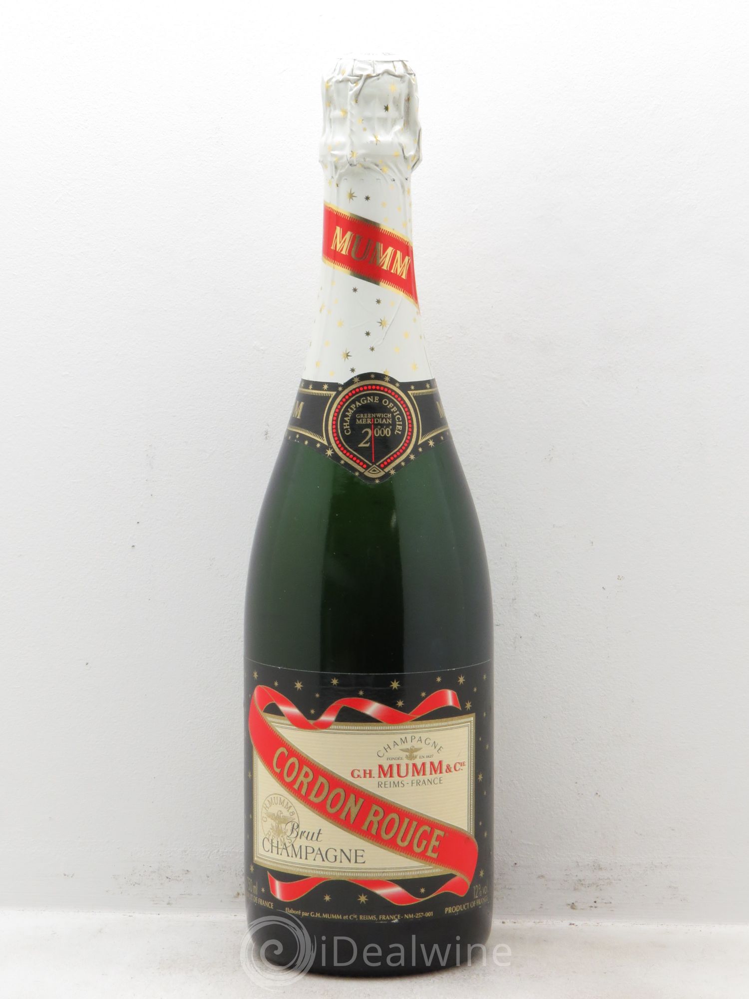 Champagne Mumm Greenwich Meridian Cordon Rouge (sans prix de réserve) - Posten von 6 Flaschen - 0