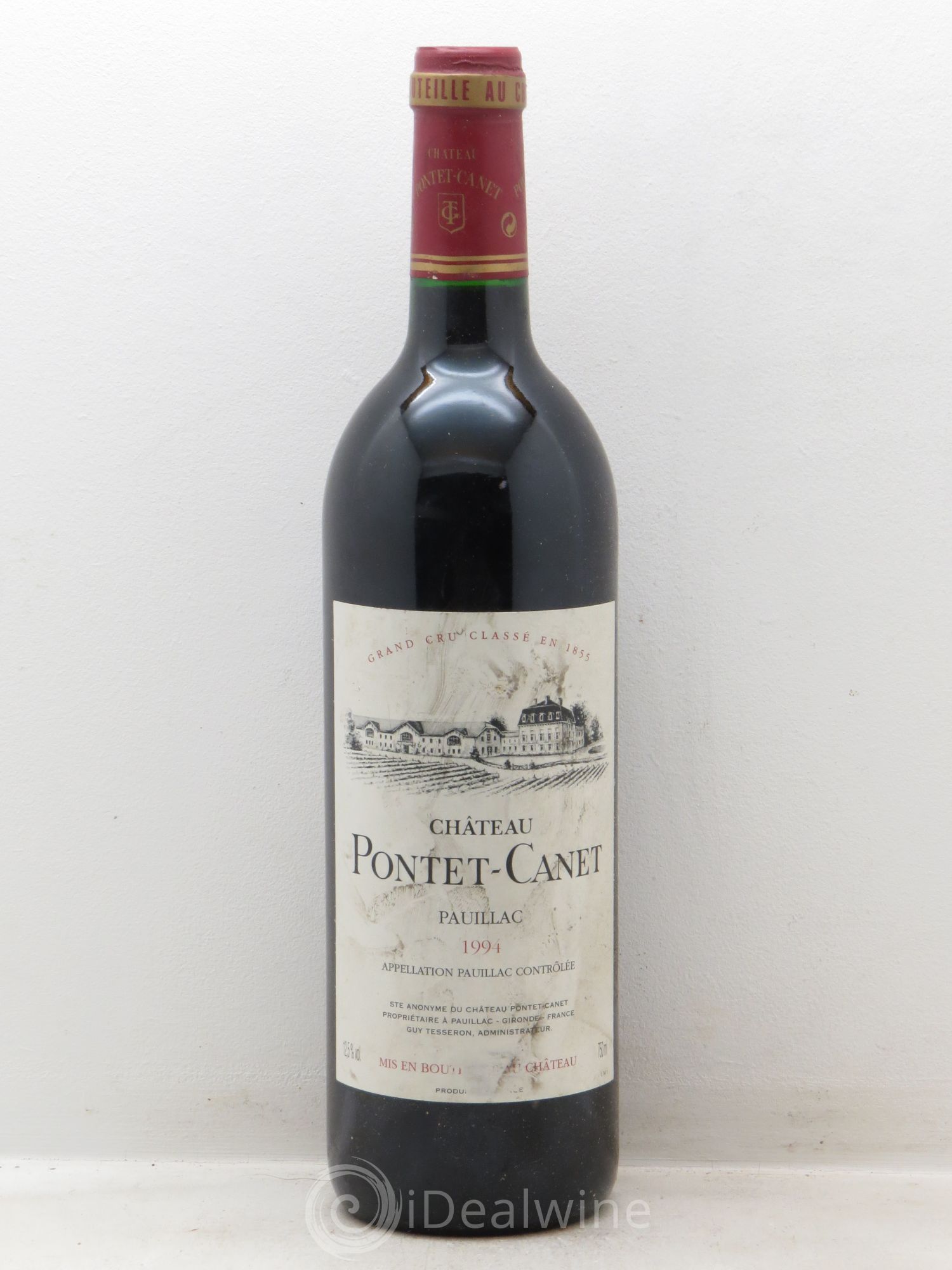Château Pontet Canet 5ème Grand Cru Classé (sans prix de réserve) 1994 - Lot de 6 bouteilles - 0