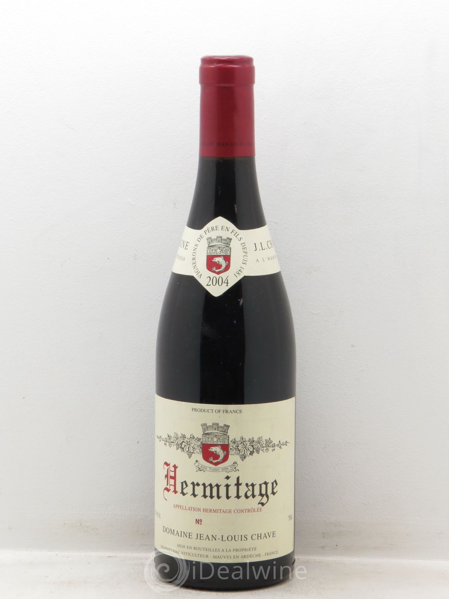 Hermitage Jean-Louis Chave (sans prix de réserve) 2004 - Lot de 1 bouteille - 0