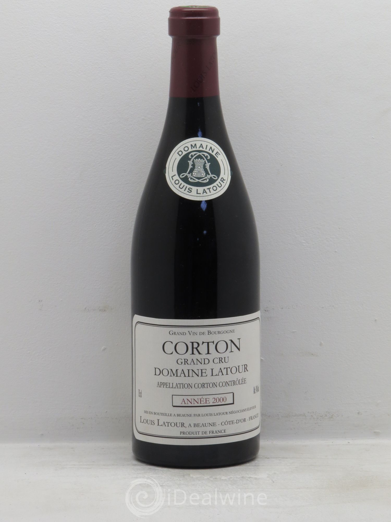 Corton Grand Cru Louis Latour (sans prix de réserve) 2000 - Lot de 1 bouteille - 0