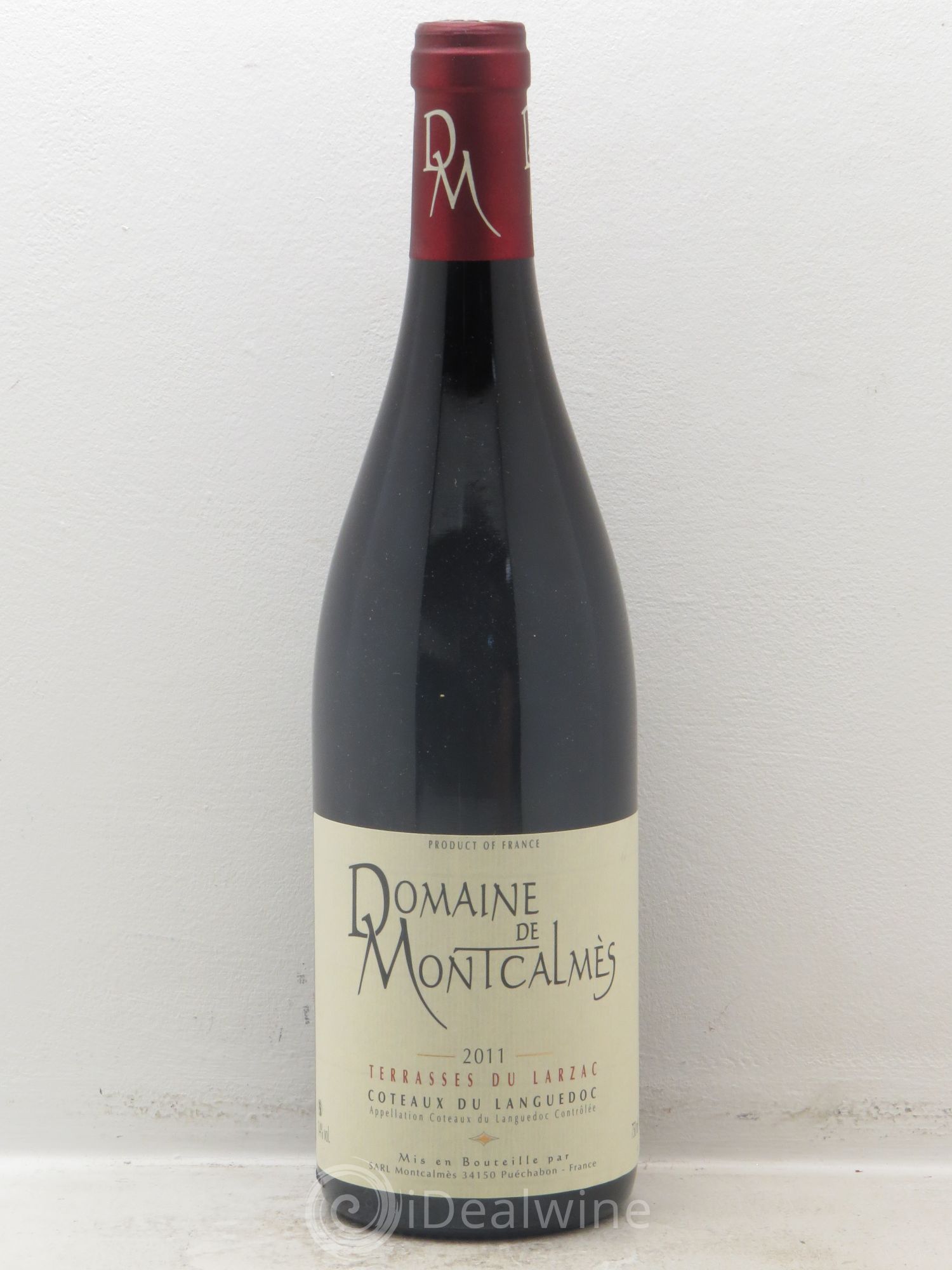 Terrasses du Larzac Domaine de Montcalmès Frédéric Pourtalié (sans prix de réserve) 2011 - Lot de 1 bouteille - 0