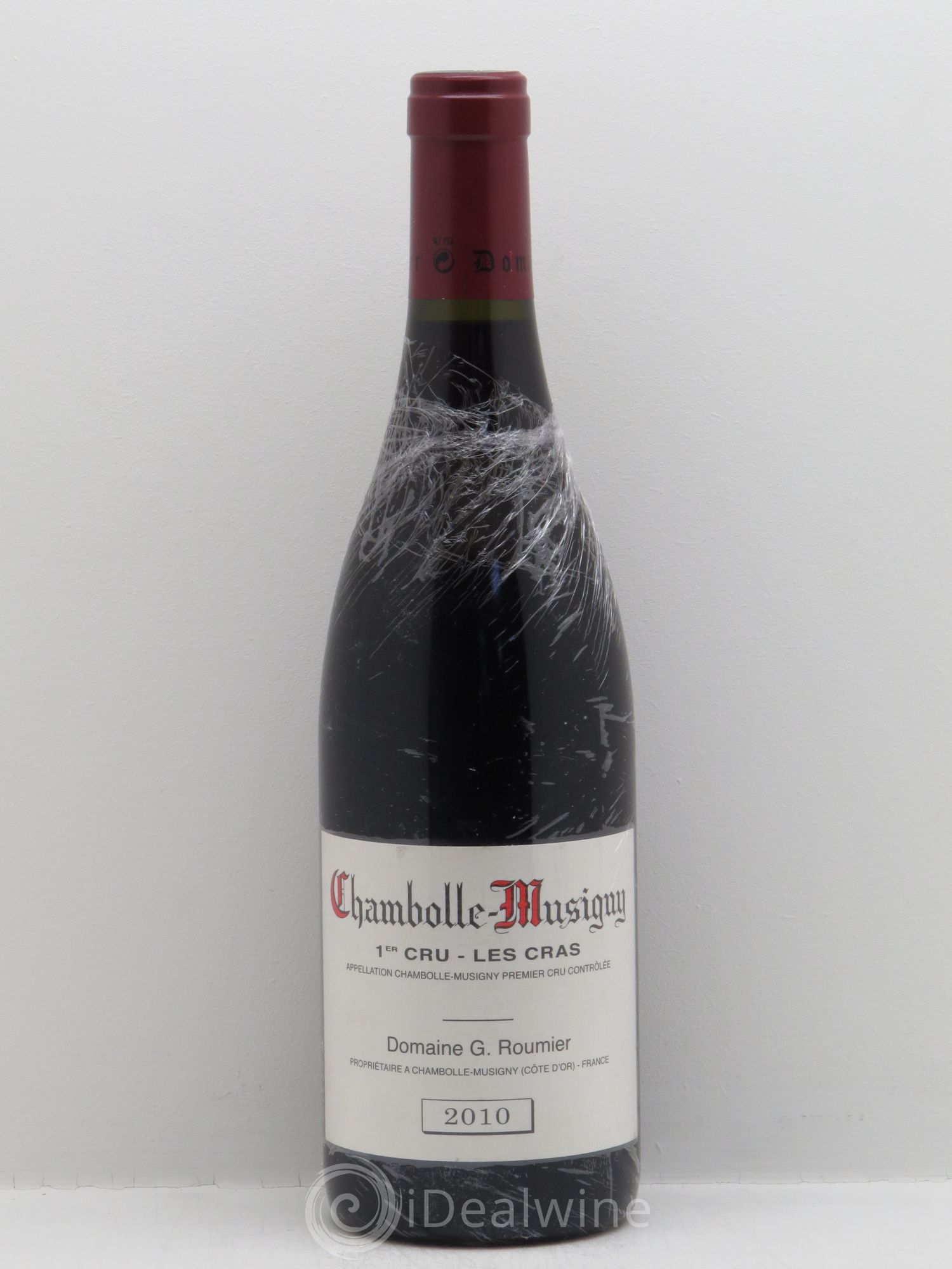 Chambolle-Musigny 1er Cru Les Cras Georges Roumier (Domaine) (sans prix de réserve) 2010 - Lot de 1 bouteille - 0