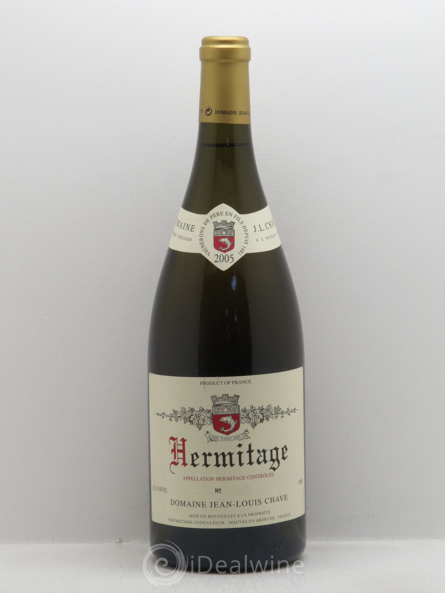 Hermitage Jean-Louis Chave (sans prix de réserve) 2005 - Lot de 1 magnum - 0
