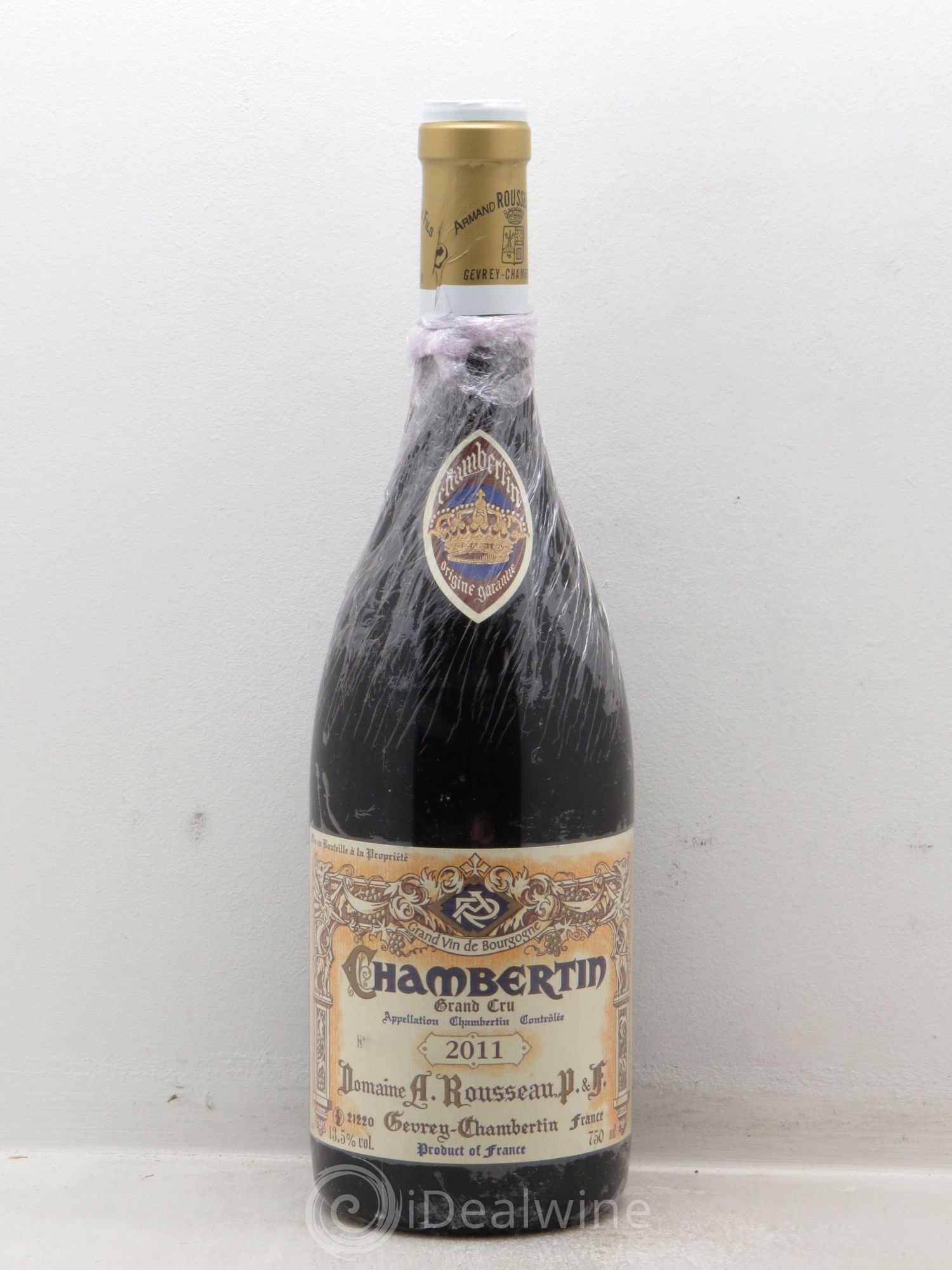 Chambertin Grand Cru Armand Rousseau (Domaine) (sans prix de réserve) 2011 - Lot de 1 bouteille - 0