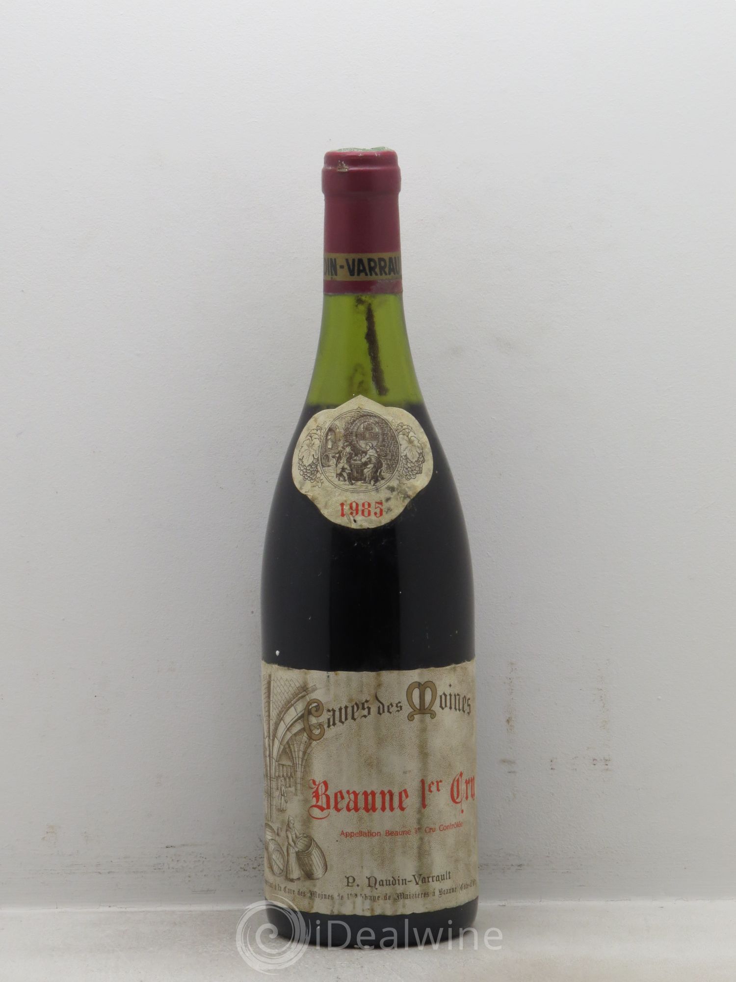 Beaune 1er Cru Cave des Moines Naudin Varrault (sans prix de réserve) 1985 - Posten von 1 Flasche - 0