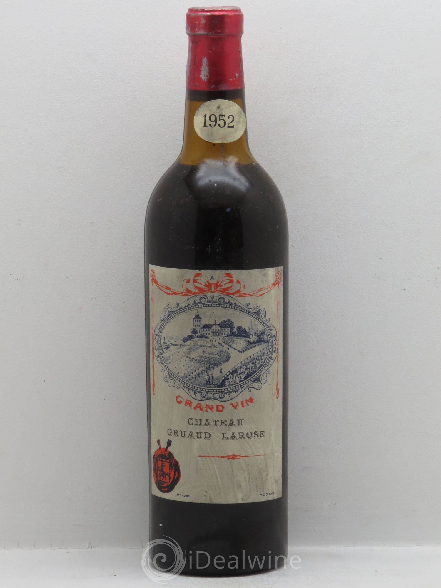 Château Gruaud Larose 2ème Grand Cru Classé (mise négoce) (sans prix de réserve) 1952 - Posten von 1 Flasche - 0