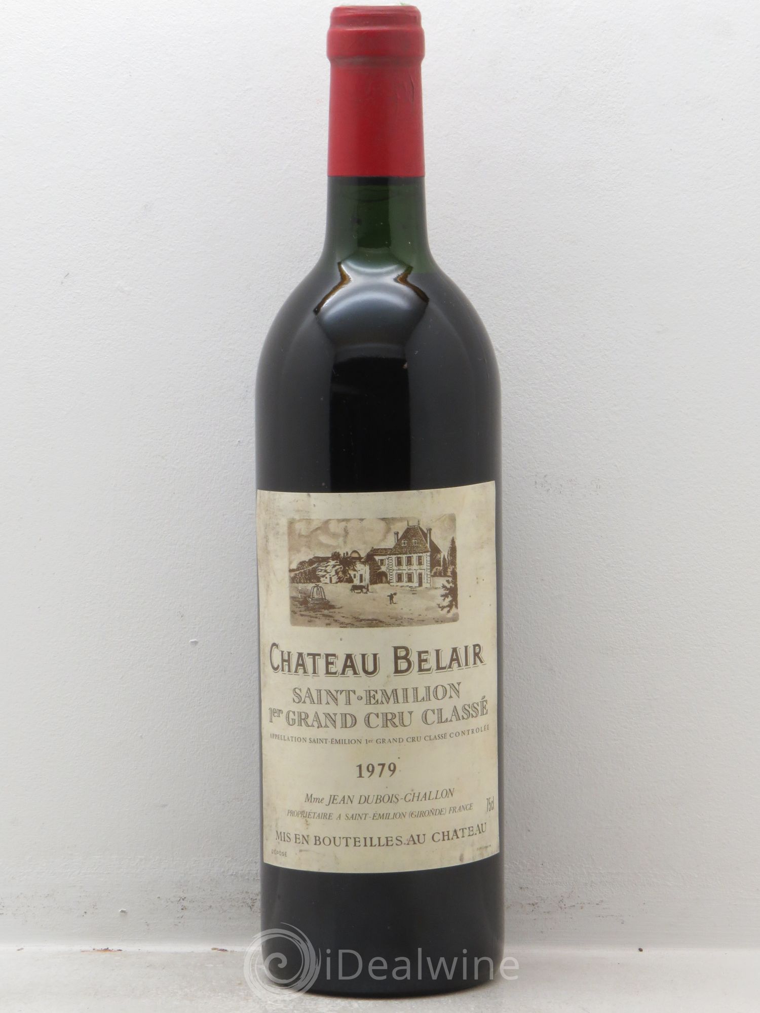 Château Belair (Belair-Monange) 1er Grand Cru Classé B (sans prix de réserve) 1979 - Lot de 1 bouteille - 0