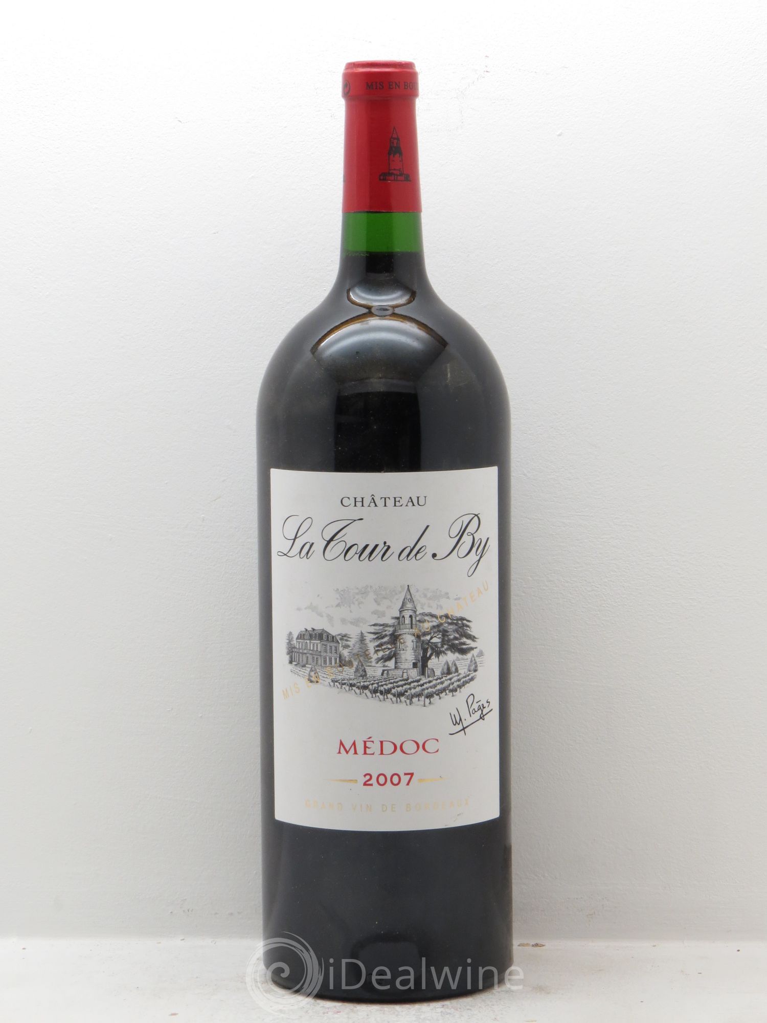 Château La Tour de By Cru Bourgeois (senza prezzo di riserva) 2007 - Lotto di 1 magnum - 0