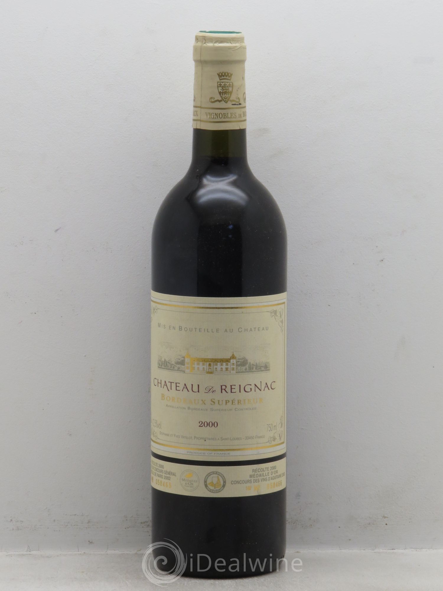 Château de Reignac Second Vin (sans prix de réserve) 2000 - Lot de 12 bouteilles - 0