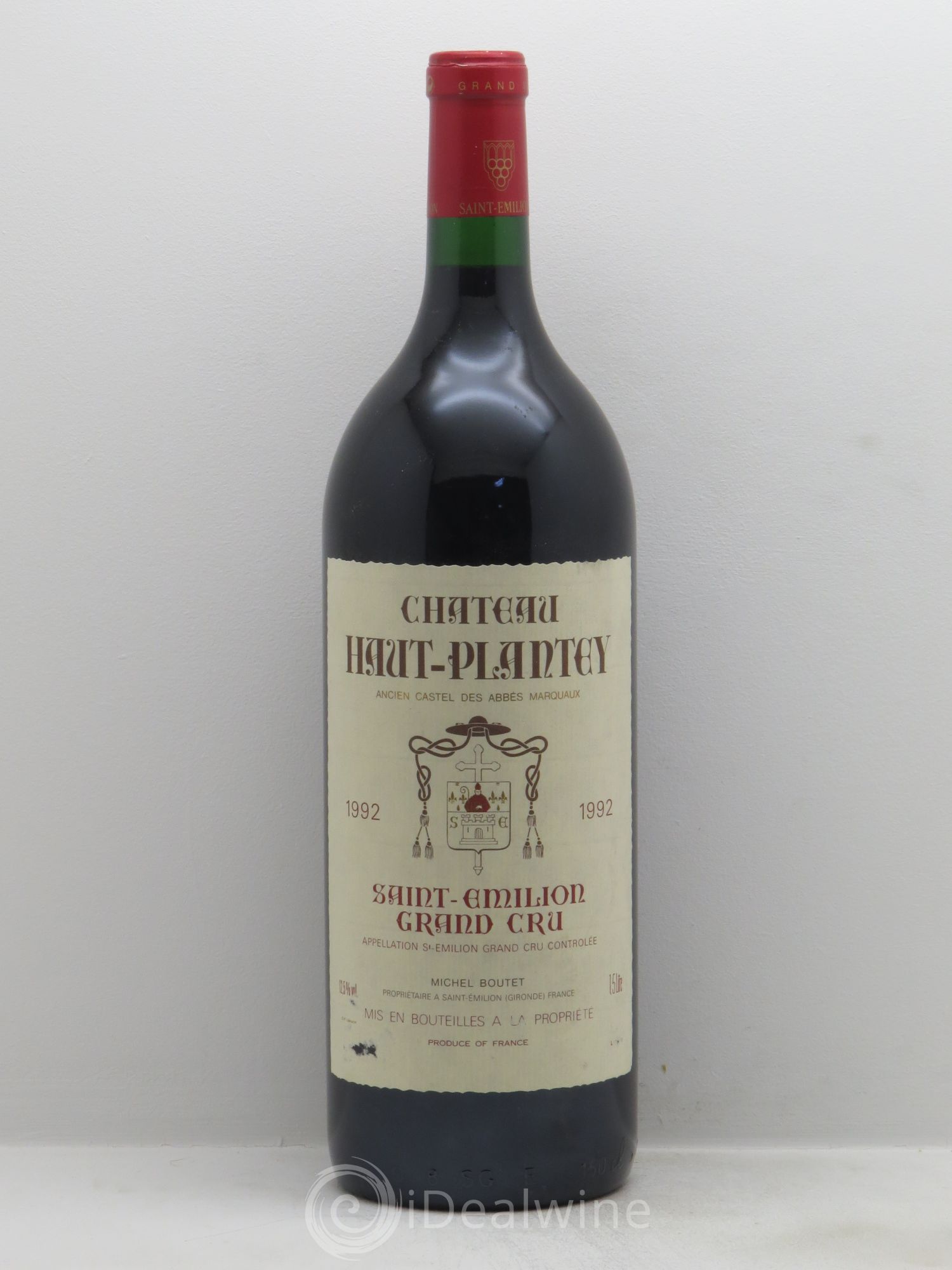 Saint-Émilion Château Haut Plantey (sans prix de réserve) 1992 - Posten von 1 Magnum - 0