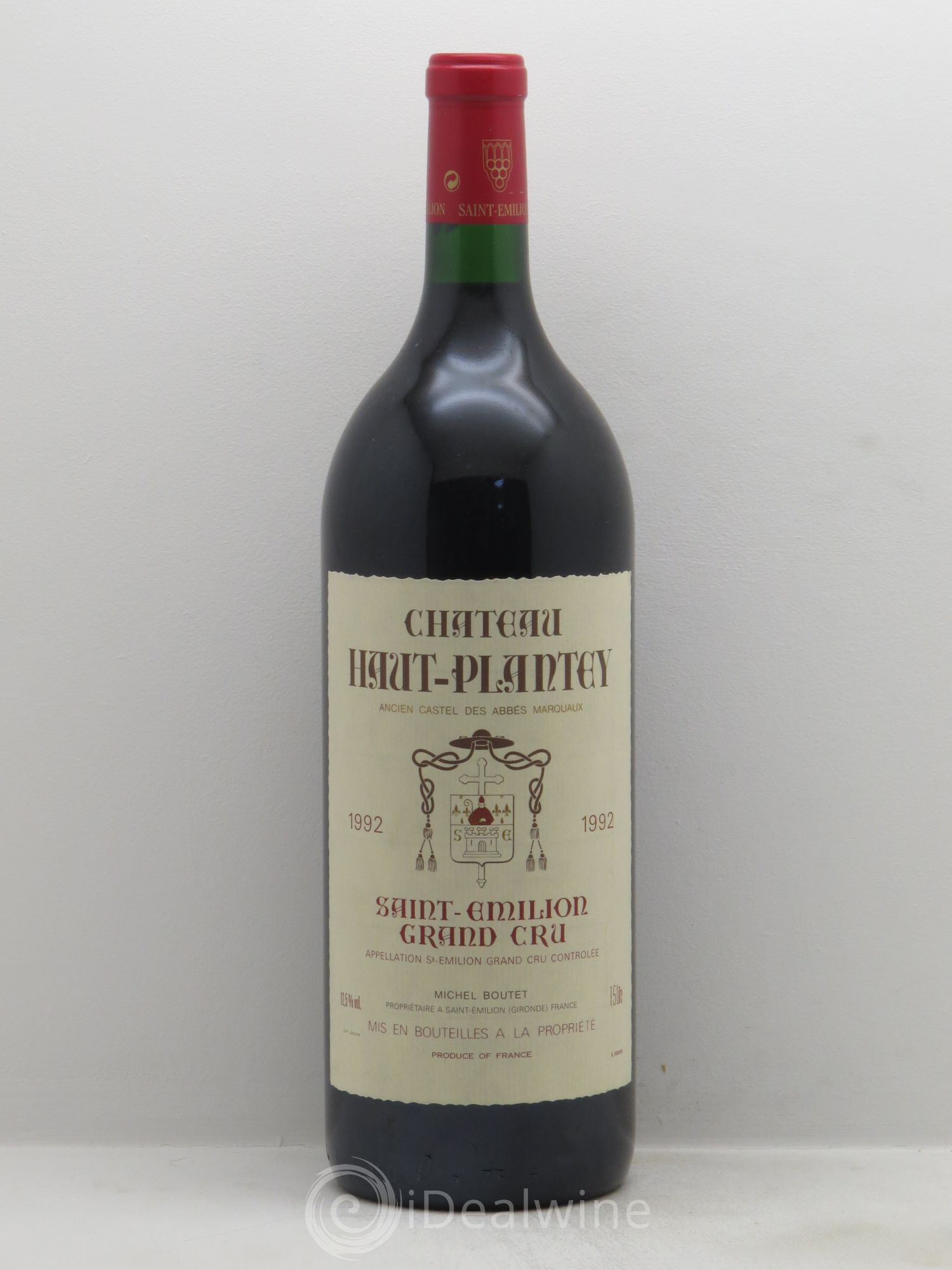Saint-Émilion Château Haut Plantey (sans prix de réserve) 1992 - Posten von 1 Magnum - 0
