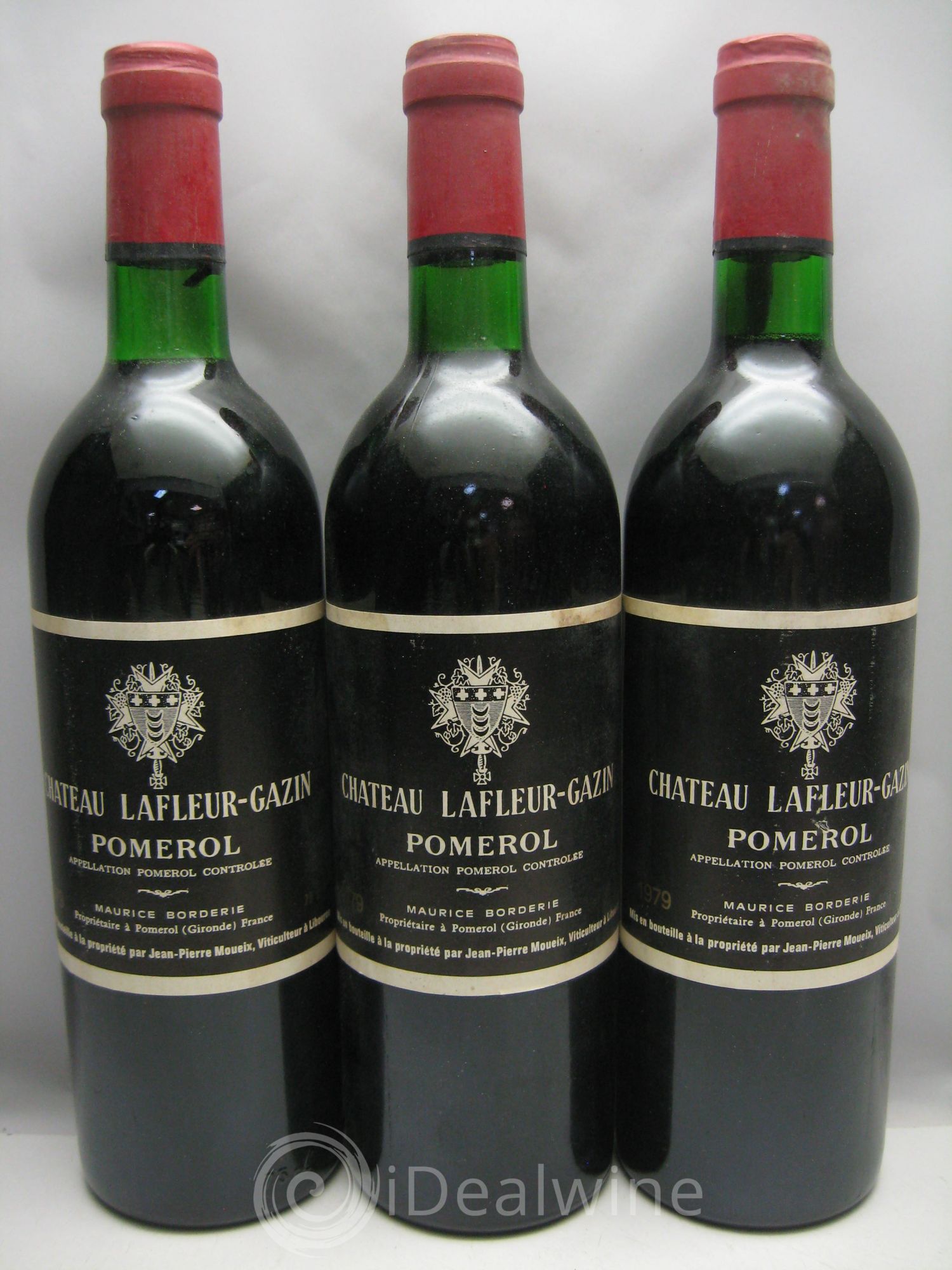 Château Lafleur-Gazin (sans prix de réserve) 1979 - Lot de 3 bouteilles - 0