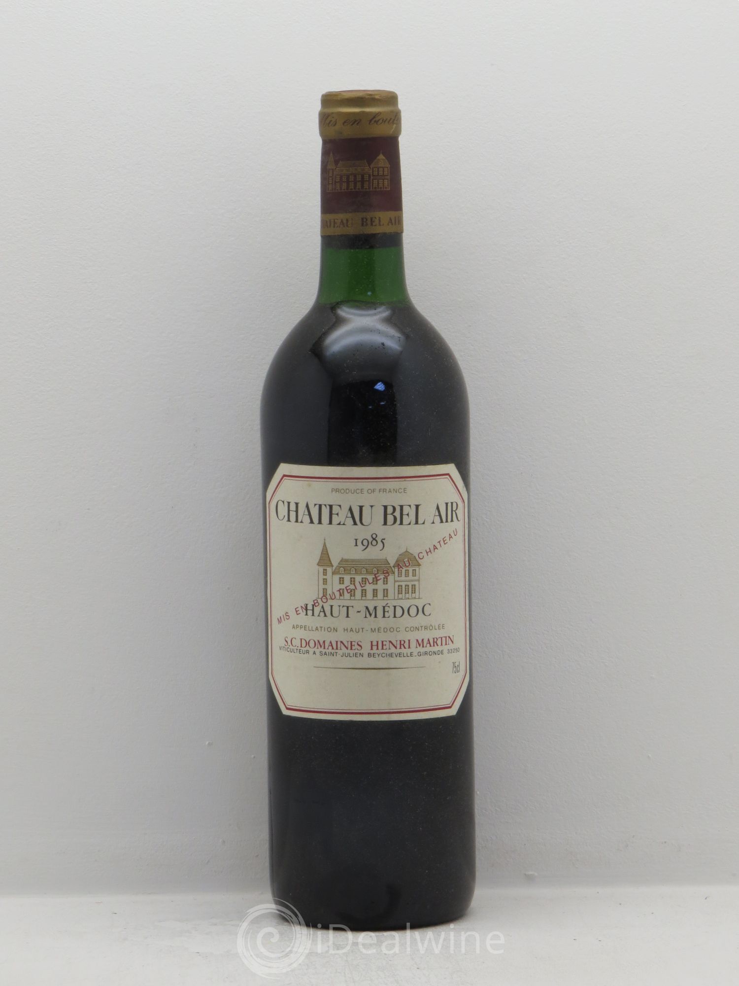 Château Bel Air (sans prix de réserve) 1995 - Lot de 1 bouteille - 0