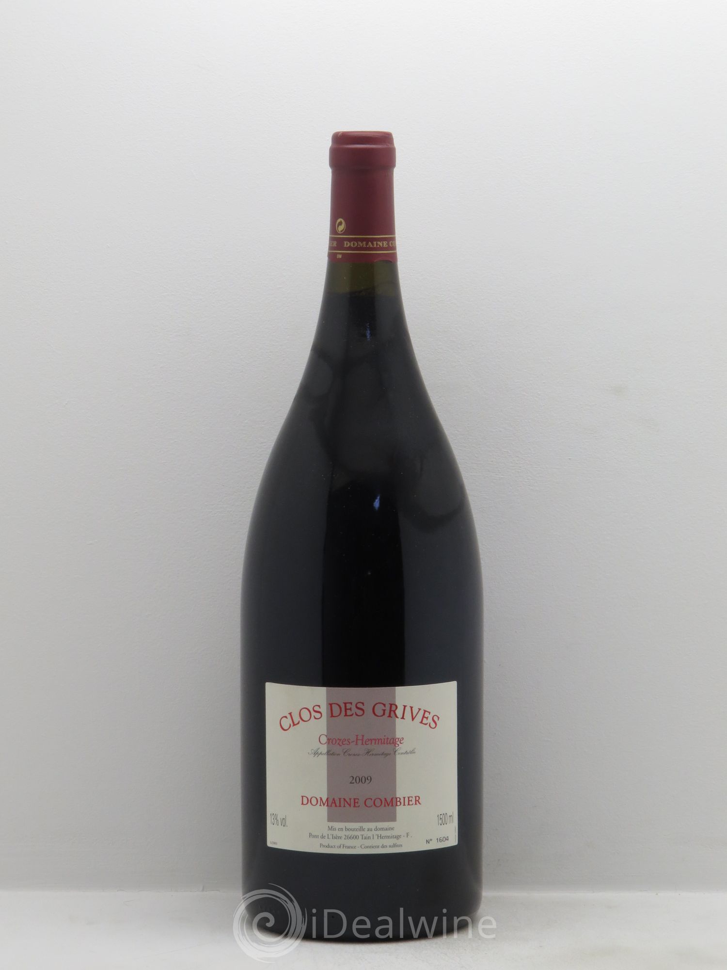 Crozes-Hermitage Clos des Grives Combier (sans prix de réserve) 2009 - Lot de 1 magnum - 0