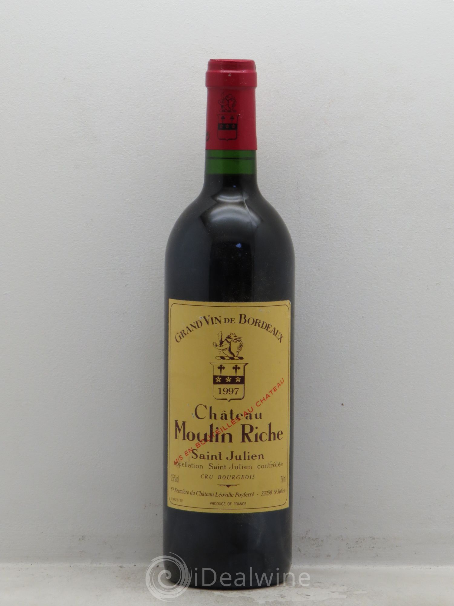 Château Moulin Riche (sans prix de réserve) 1997 - Lot de 1 bouteille - 0