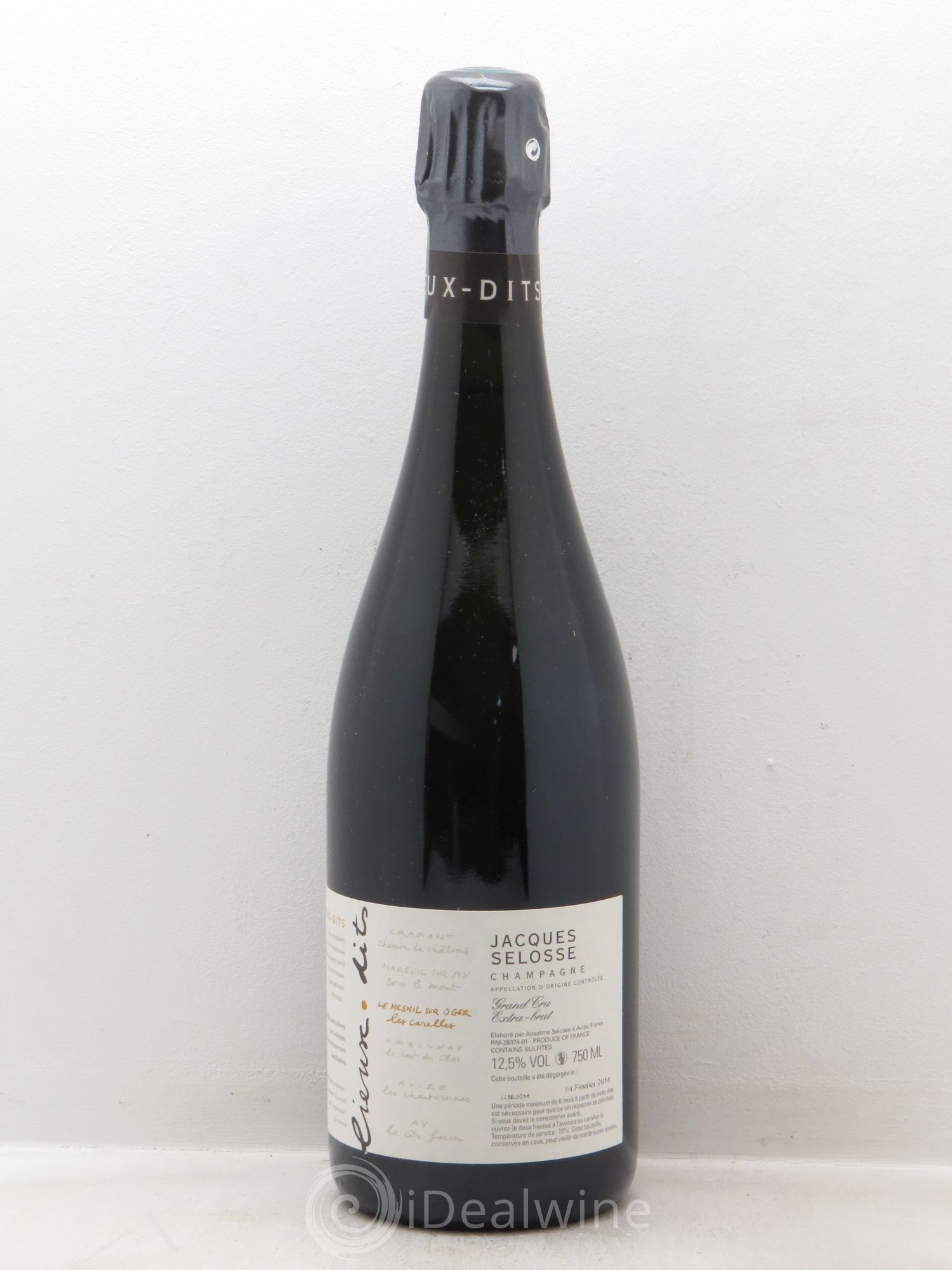 Les Carelles Blanc de Blancs Jacques Selosse (sans prix de réserve) - Lot de 1 bouteille - 0