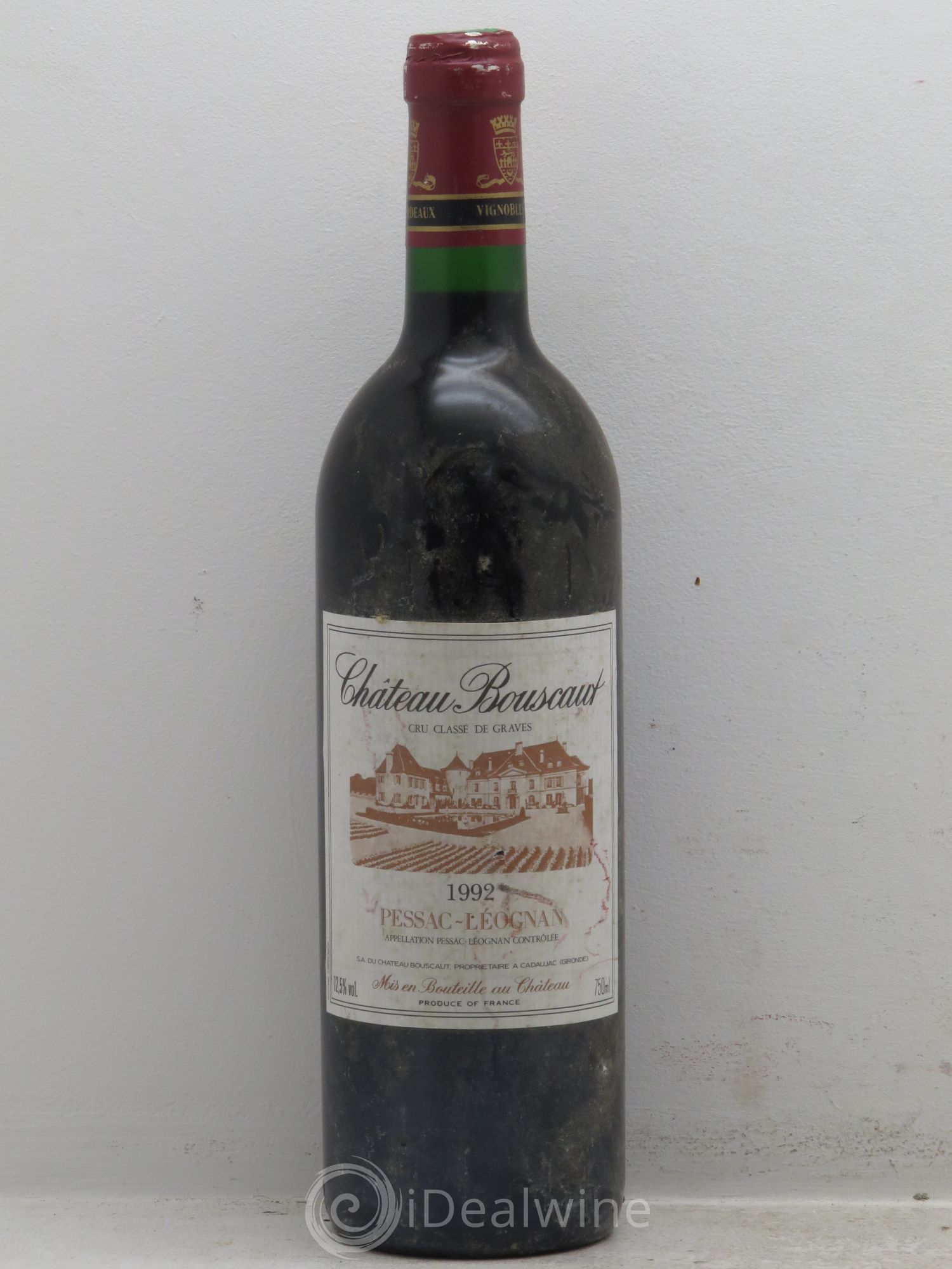 Château Bouscaut Cru Classé de Graves (sans prix de réserve) 1992 - Lot de 1 bouteille - 0