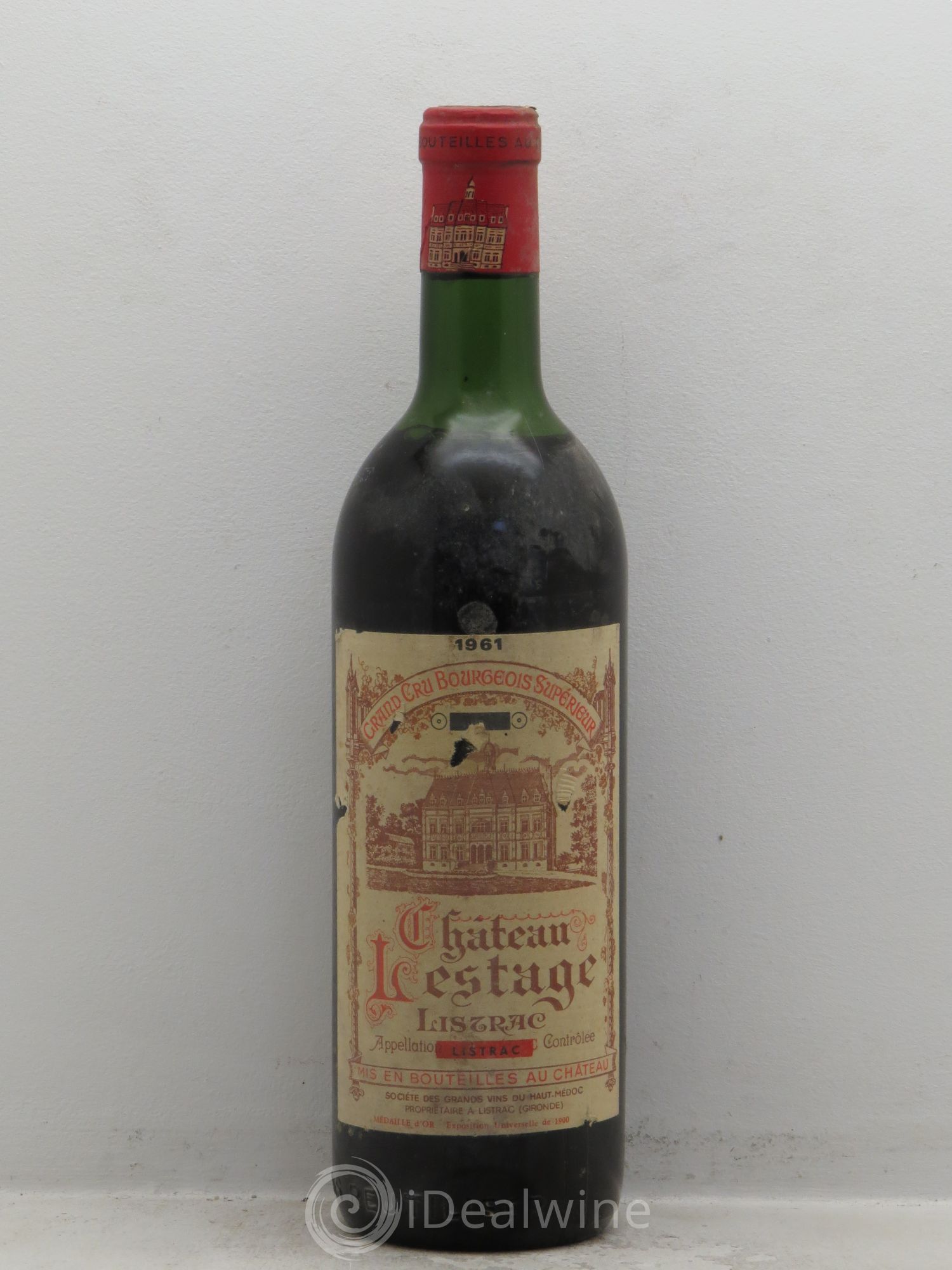 Château Lestage Cru Bourgeois (sans prix de réserve) 1961 - Lot de 1 bouteille - 0