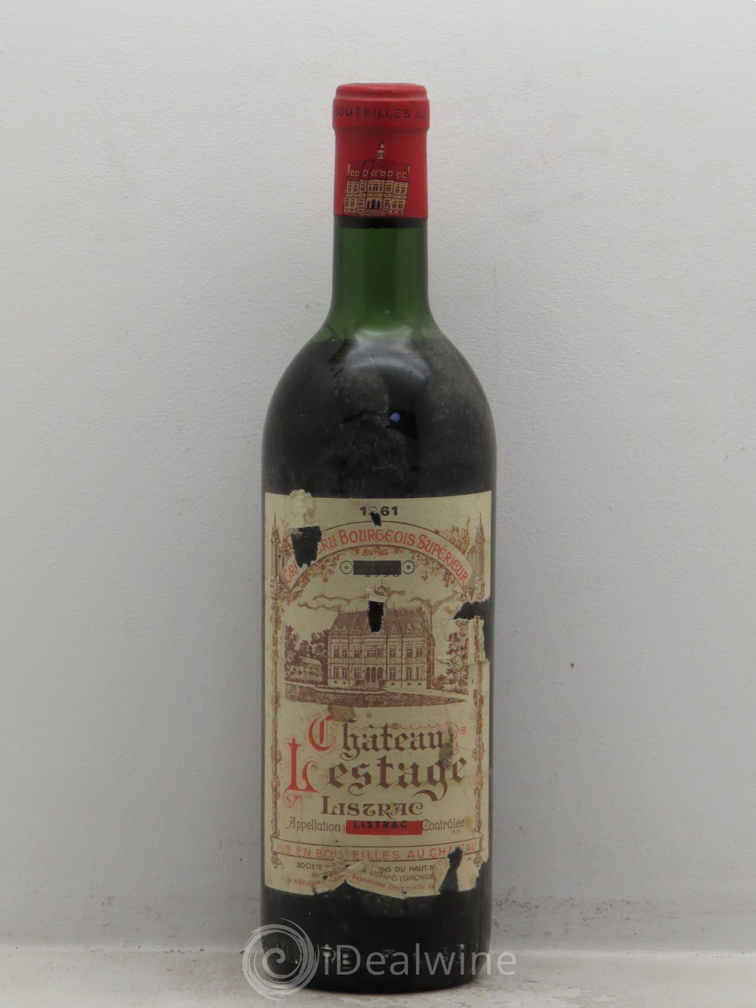 Château Lestage Cru Bourgeois (sans prix de réserve) 1961 - Lot de 1 bouteille - 0