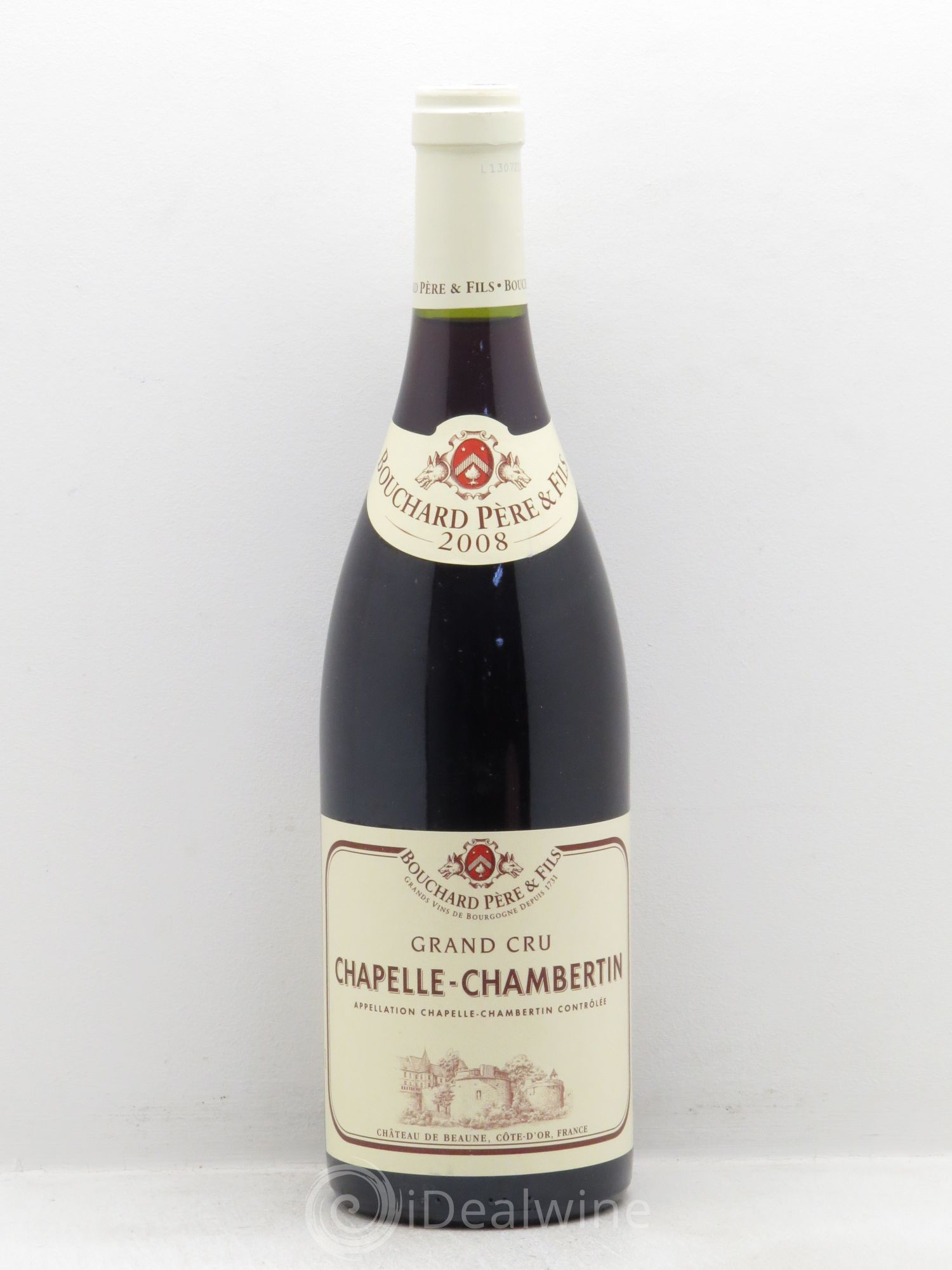 Chapelle-Chambertin Grand Cru Bouchard Père & Fils (sans prix de réserve) 2008 - Lot de 1 bouteille - 0