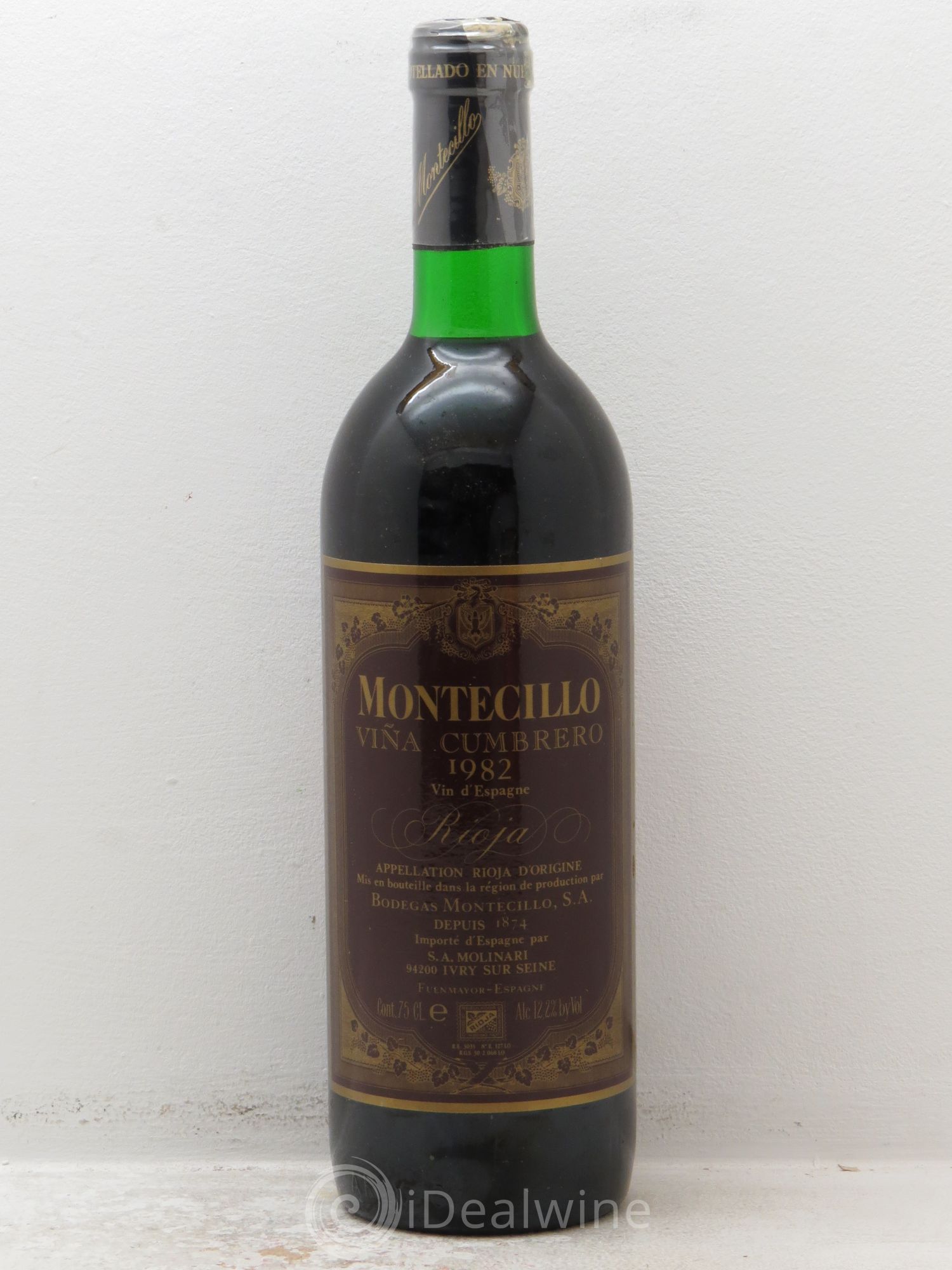 Rioja DOCA Montecillo Vina Cumbrero (sans prix de réserve) 1982 - Lotto di 1 bottiglia - 0