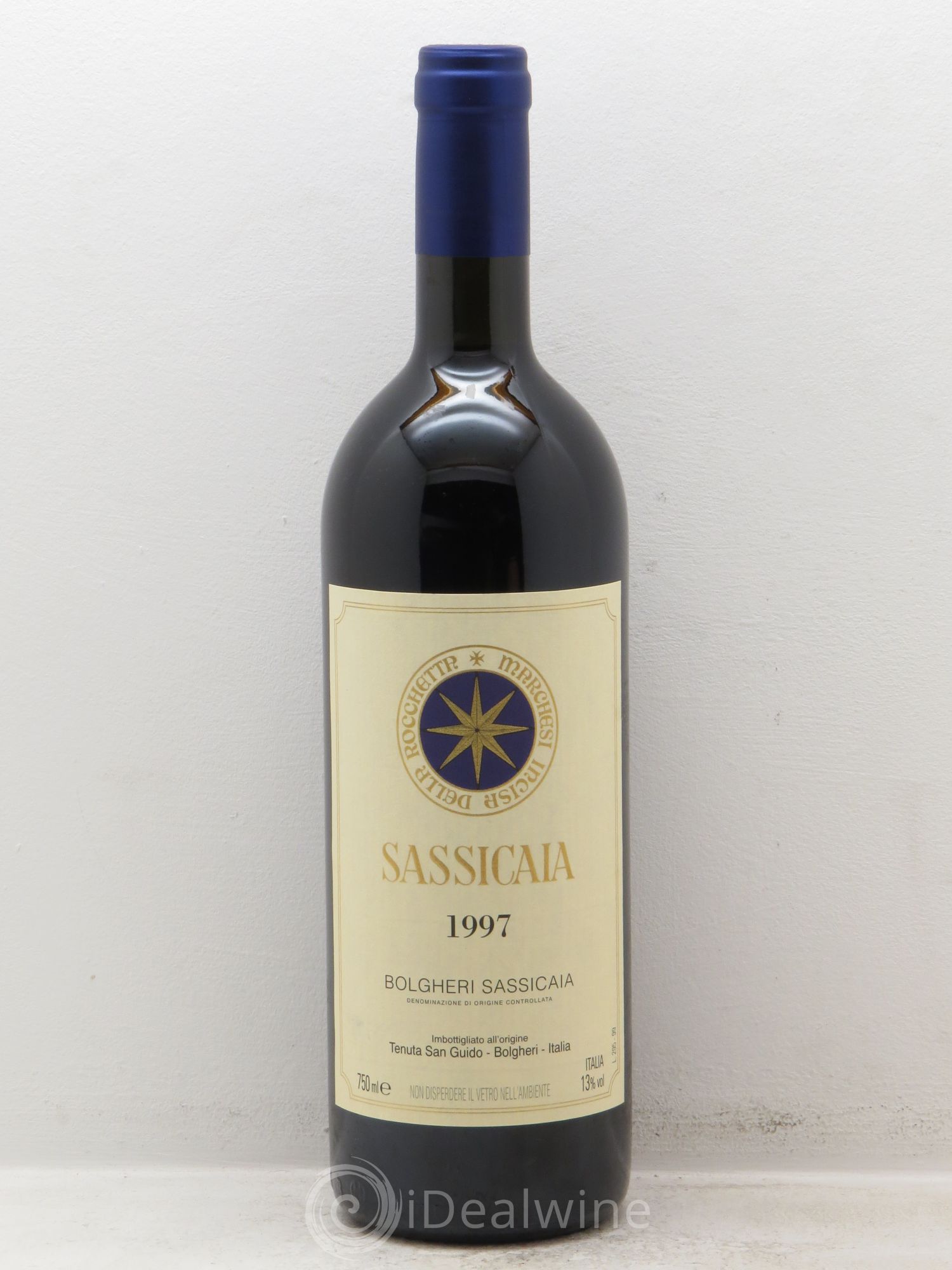 Bolgheri DOC Sassicaia Tenuta San Guido (sans prix de réserve) 1997 - Lot de 6 bouteilles - 0