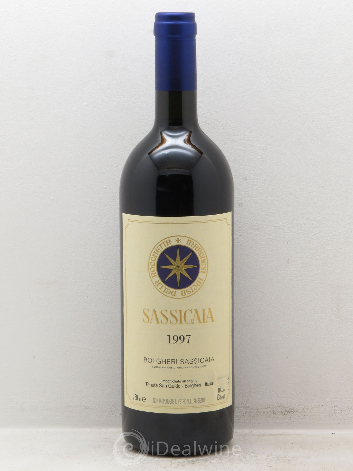 Bolgheri DOC Sassicaia Tenuta San Guido (sans prix de réserve) 1997 - Lot de 1 bouteille - 0