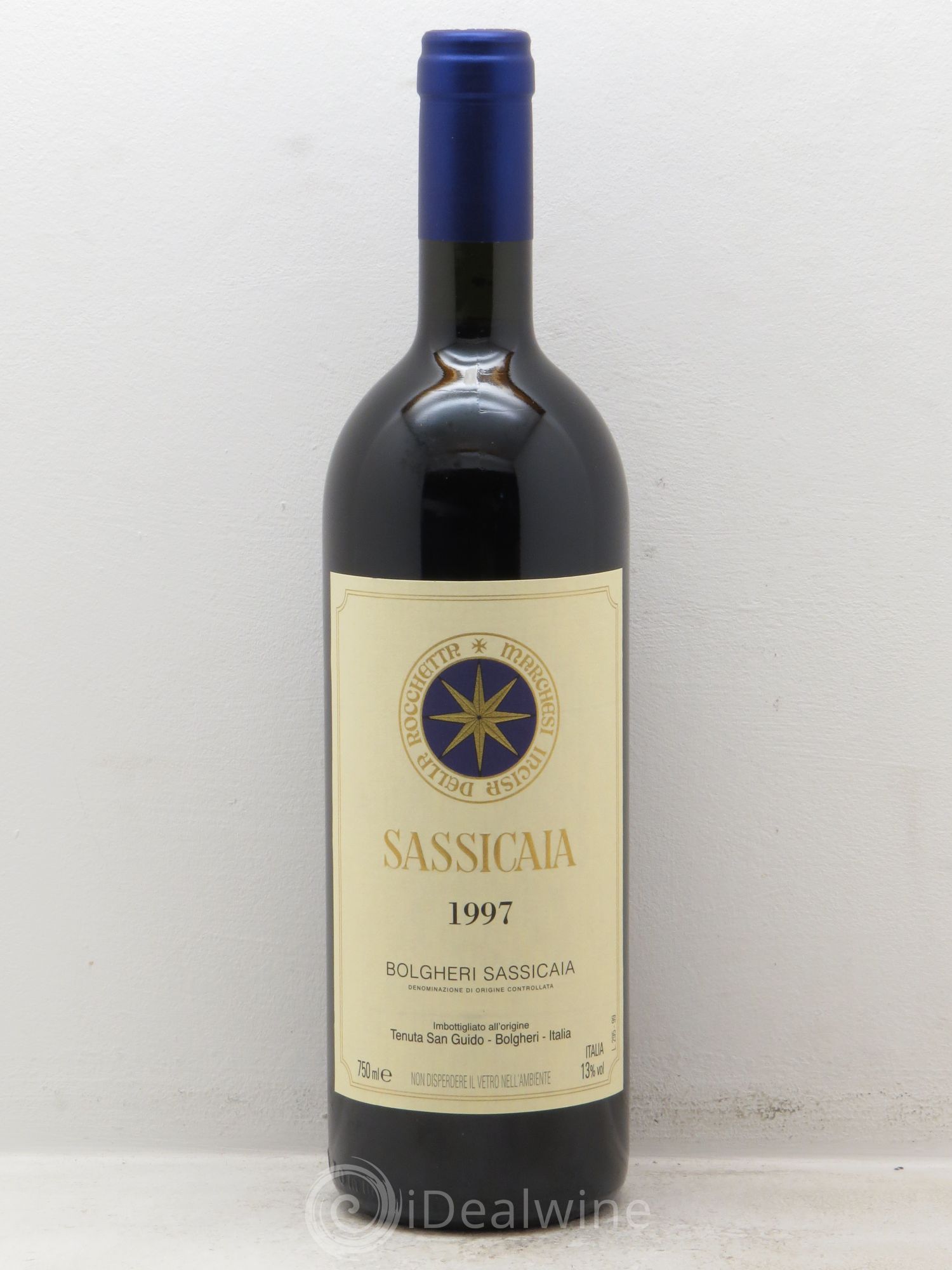 Bolgheri DOC Sassicaia Tenuta San Guido (sans prix de réserve) 1997 - Lot de 1 bouteille - 0