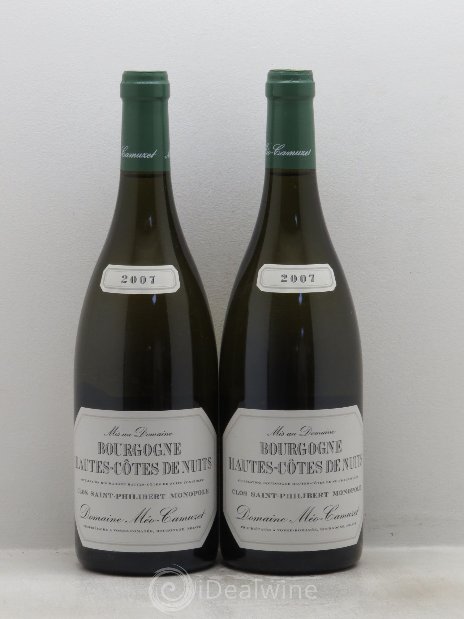 Hautes-Côtes de Nuits Domaine Méo-Camuzet (sans prix de réserve) 2007 - Posten von 2 Flaschen - 0