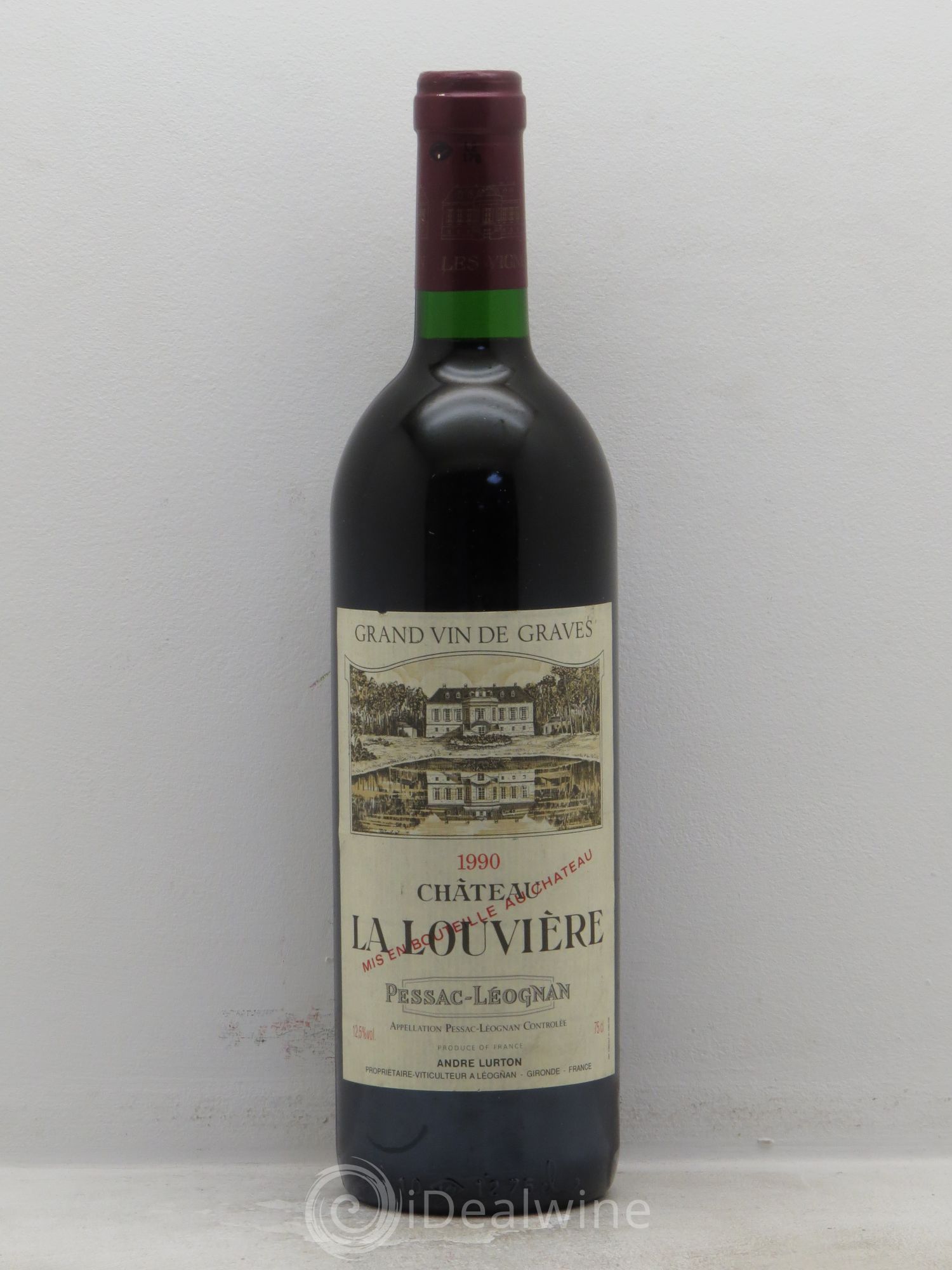 Château la Louvière (sans prix de réserve) 1990 - Lot de 1 bouteille - 0