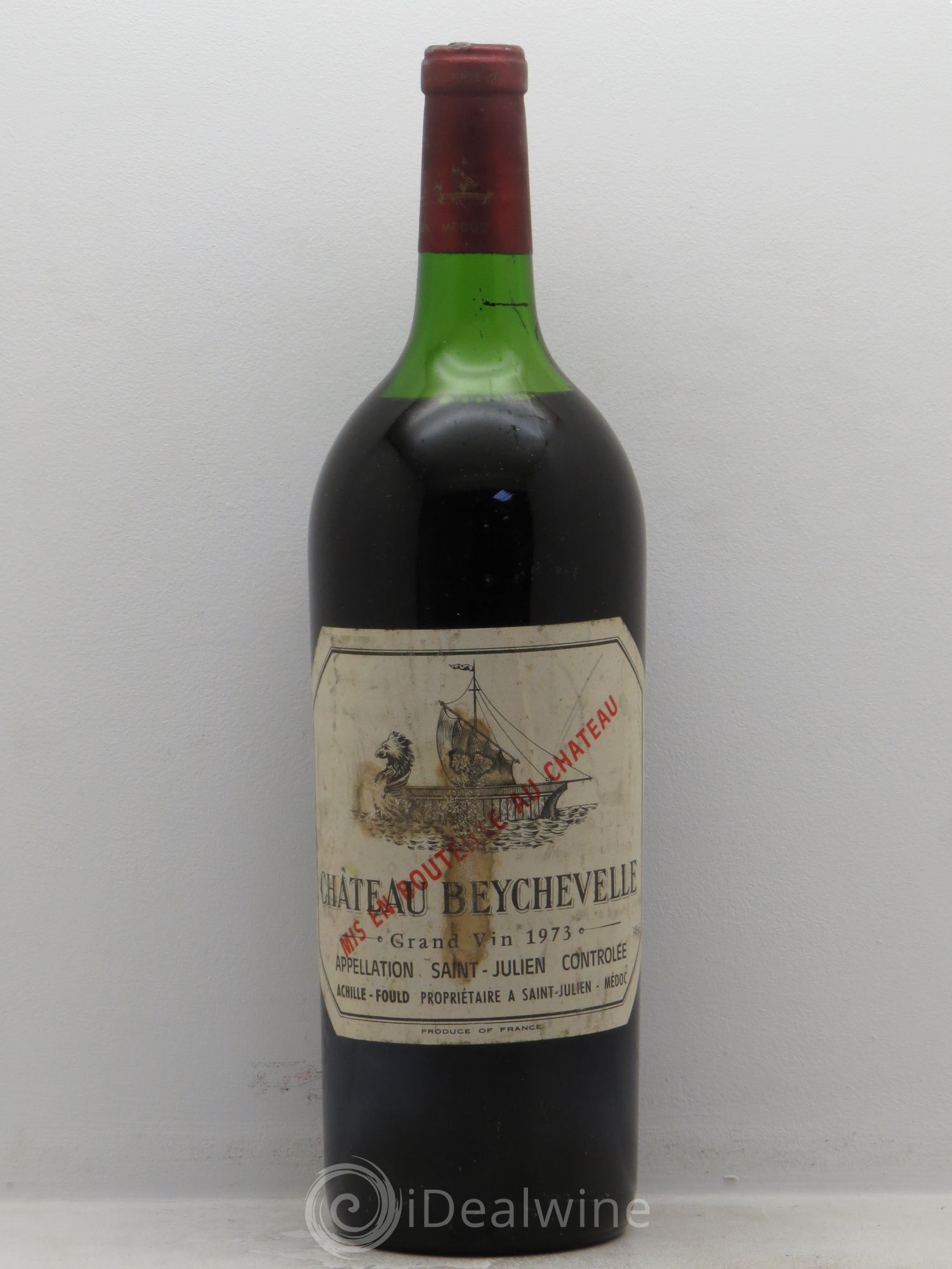 Château Beychevelle 4ème Grand Cru Classé (sans prix de réserve) 1973 - Lot de 1 magnum - 0