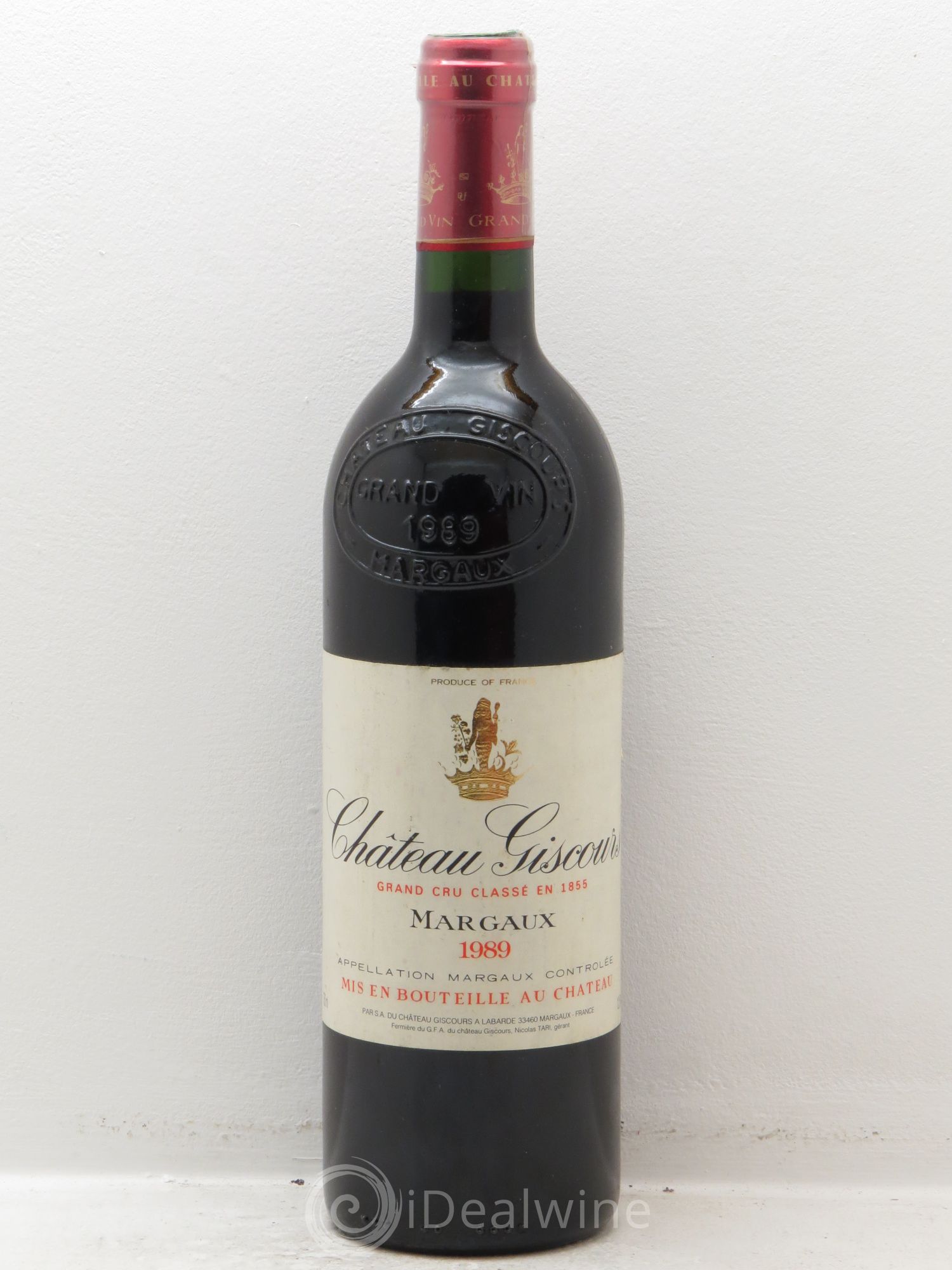 Château Giscours 3ème Grand Cru Classé (sans prix de réserve) 1989 - Lot de 1 bouteille - 0