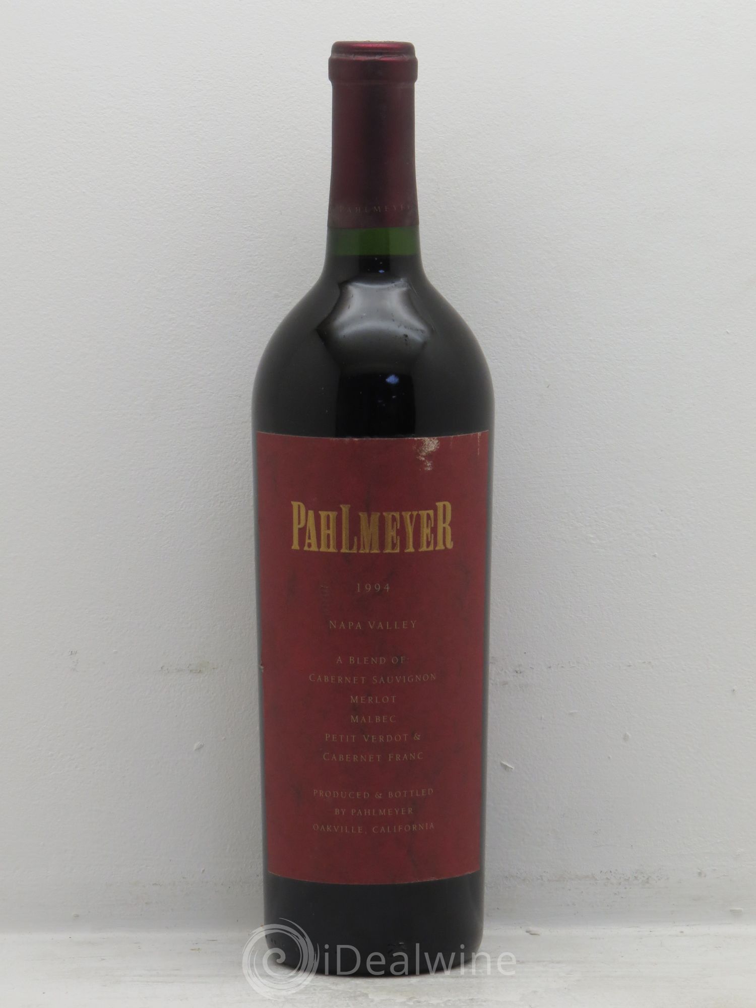 USA Pahlmeyer Napa Valley (sans prix de réserve) 1994 - Posten von 1 Flasche - 0