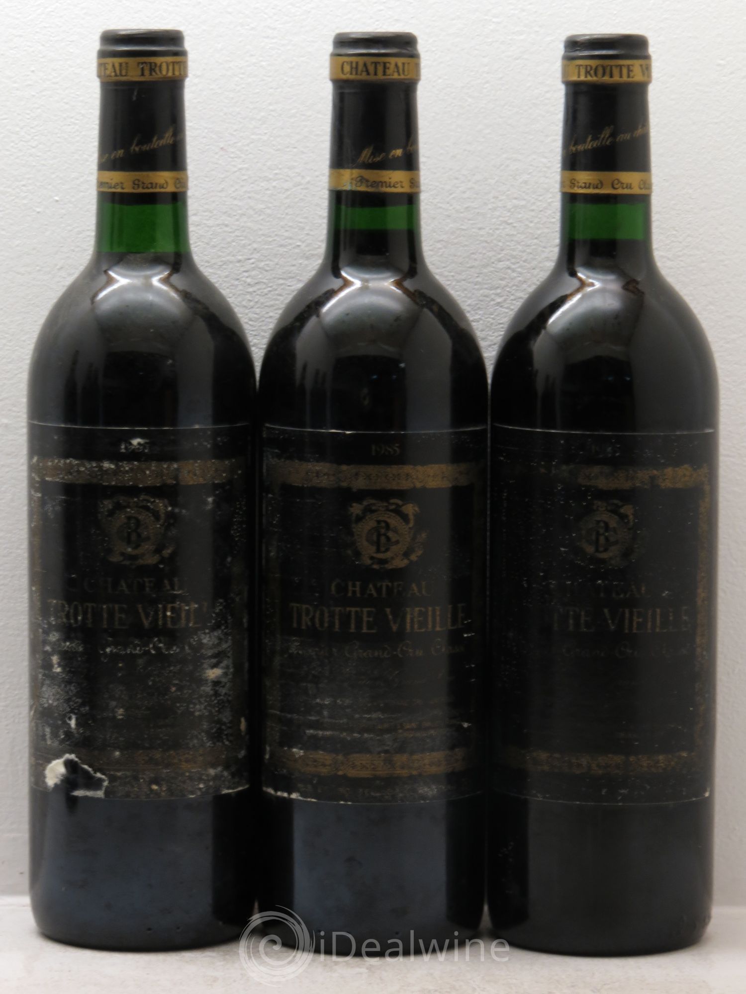 Château Trotte Vieille 1er Grand Cru Classé B  (sans prix de réserve) 1985 - Lot de 6 bouteilles - 1