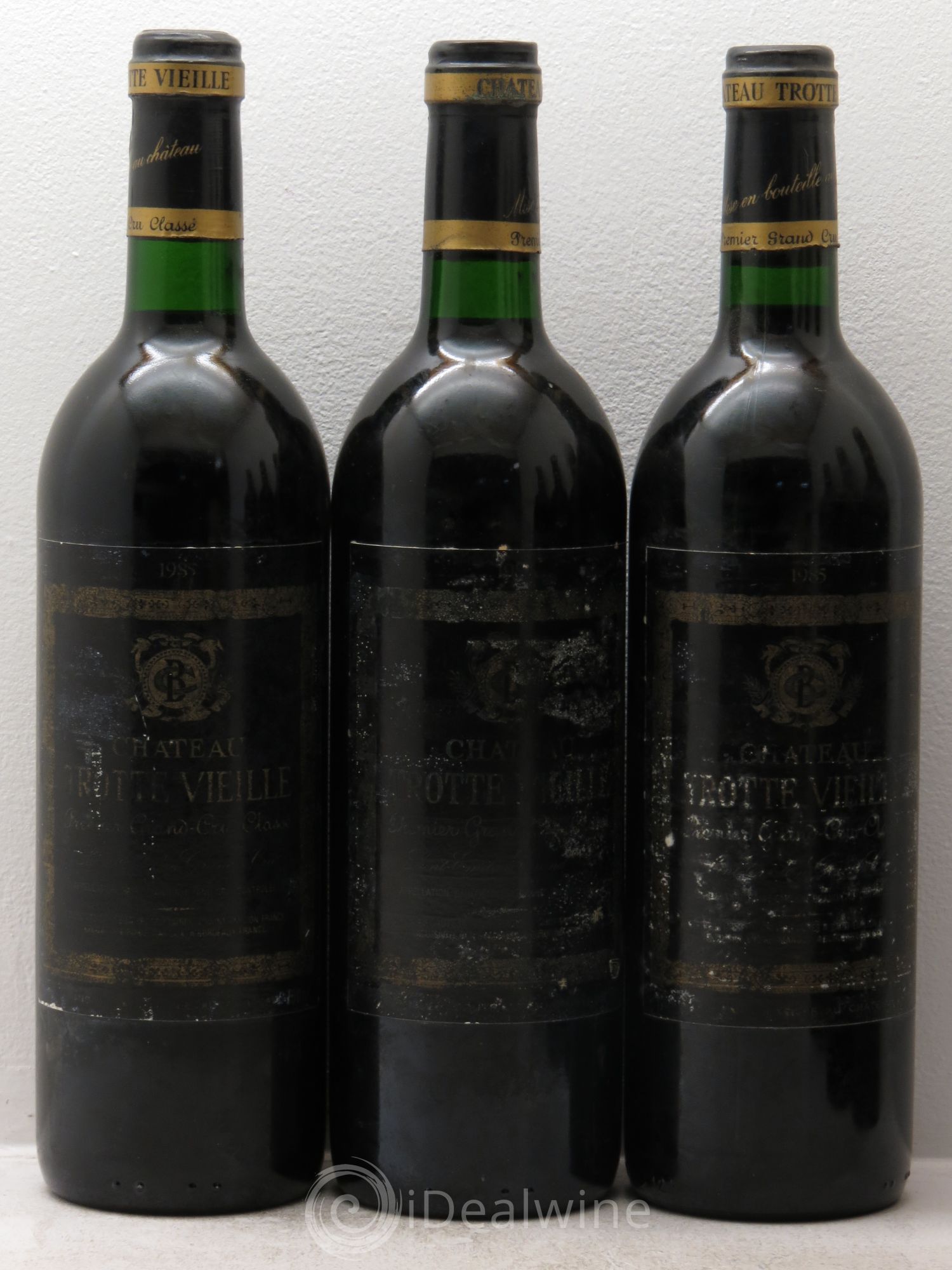 Château Trotte Vieille 1er Grand Cru Classé B  (sans prix de réserve) 1985 - Lot de 6 bouteilles - 2