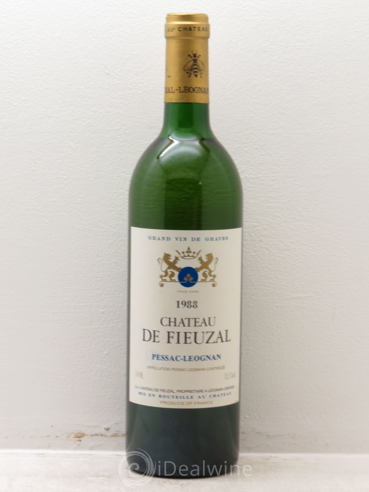 Château de Fieuzal (sans prix de réserve) 1988 - Lot de 1 bouteille - 0