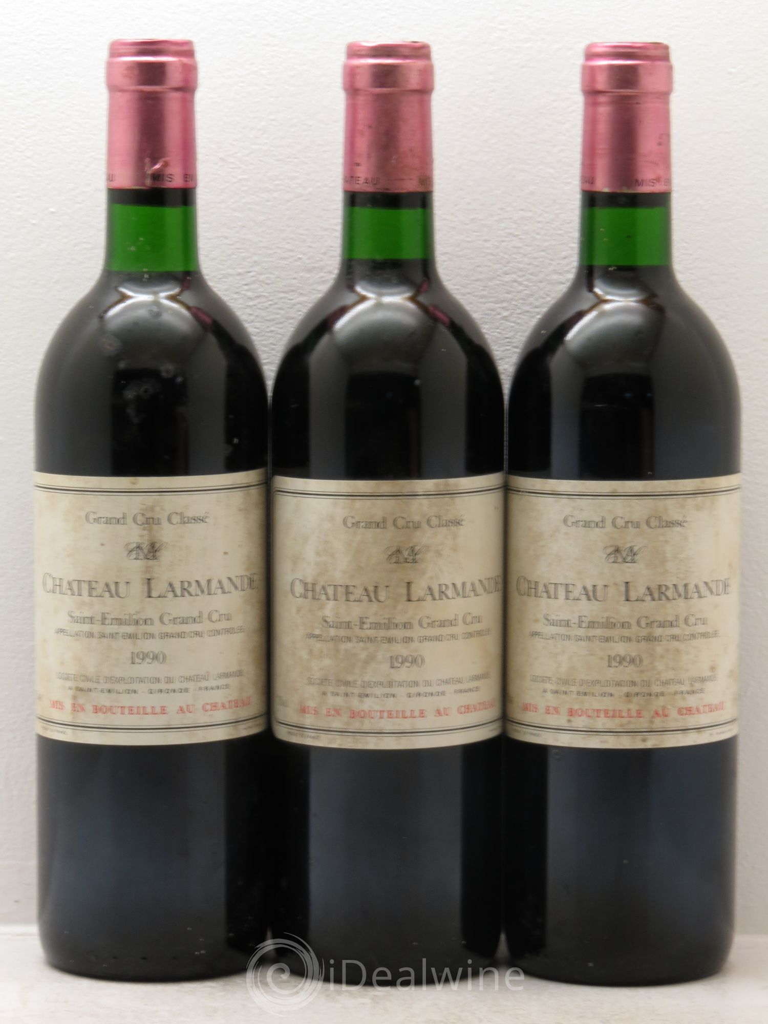 Château Larmande Grand Cru Classé 1990 - Lot de 6 bouteilles - 2