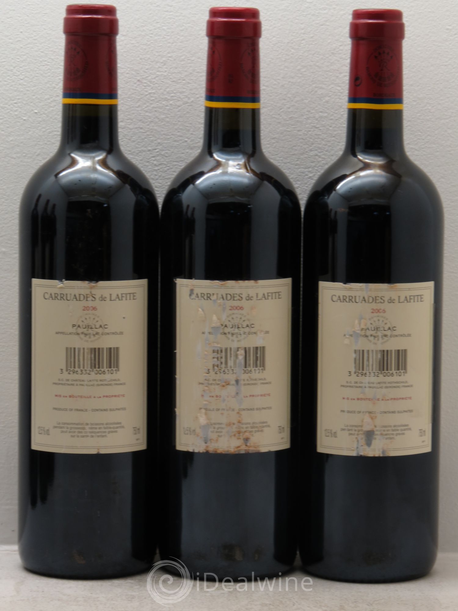 Carruades de Lafite Rothschild Second Vin (sans prix de réserve) 2006 - Lot de 6 bouteilles - 2