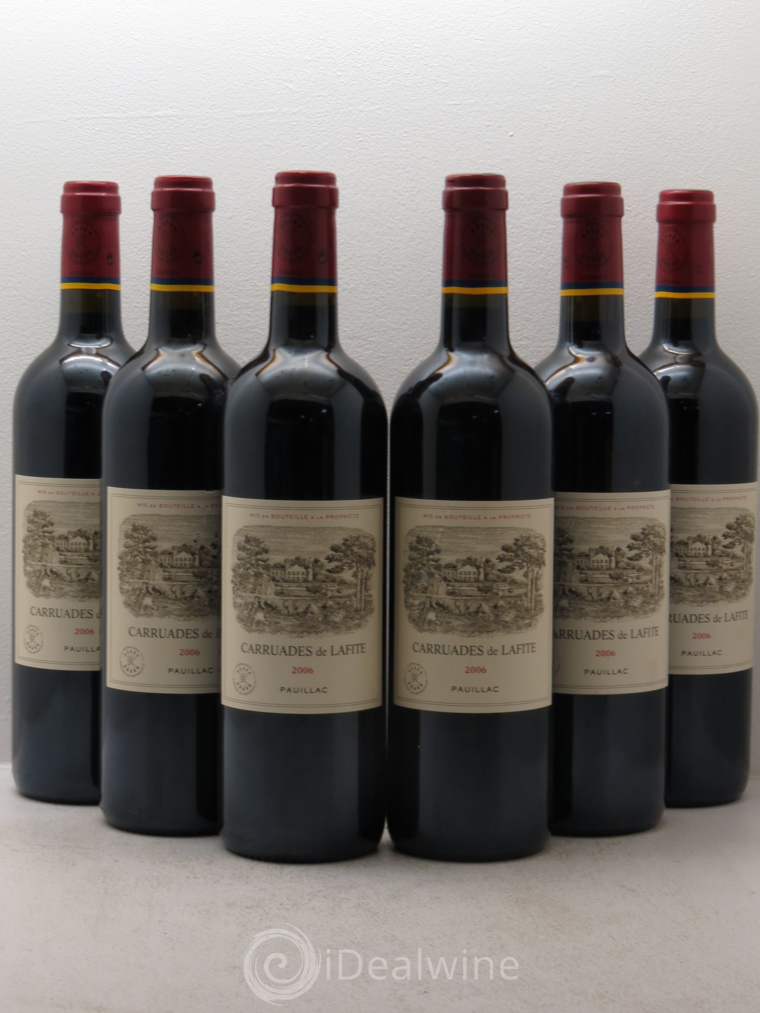 Carruades de Lafite Rothschild Second Vin (sans prix de réserve) 2006 - Lot de 6 bouteilles - 0