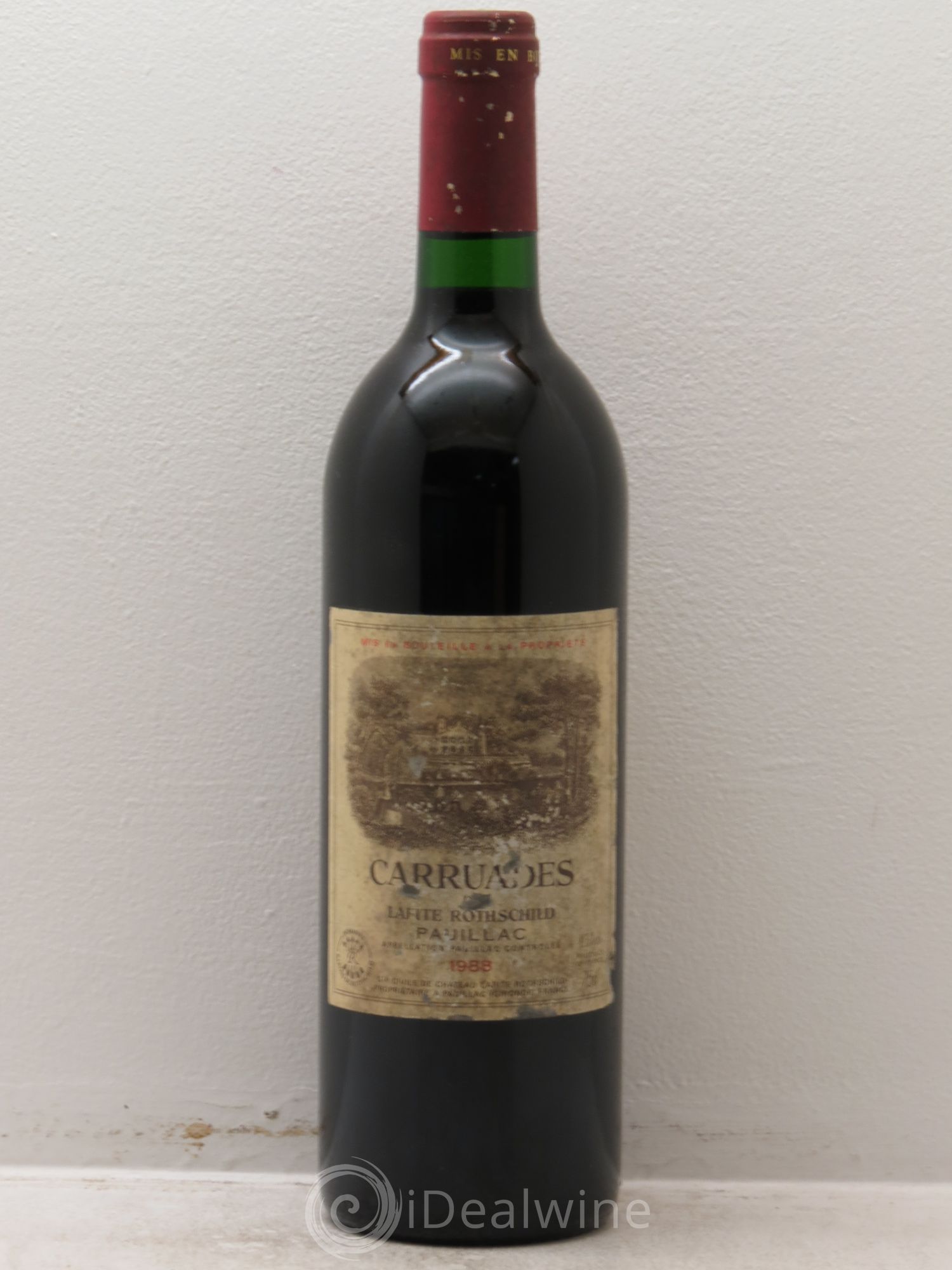 Carruades de Lafite Rothschild Second Vin (sans prix de réserve) 1988 - Lot de 1 bouteille - 0