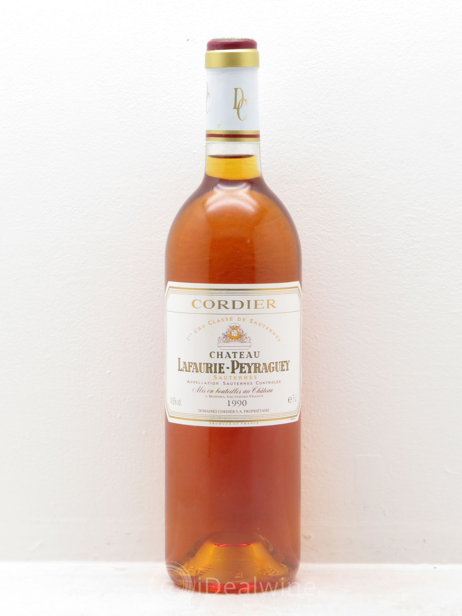 Château Lafaurie-Peyraguey 1er Grand Cru Classé (senza prezzo di riserva) 1990 - Lotto di 1 bottiglia - 0