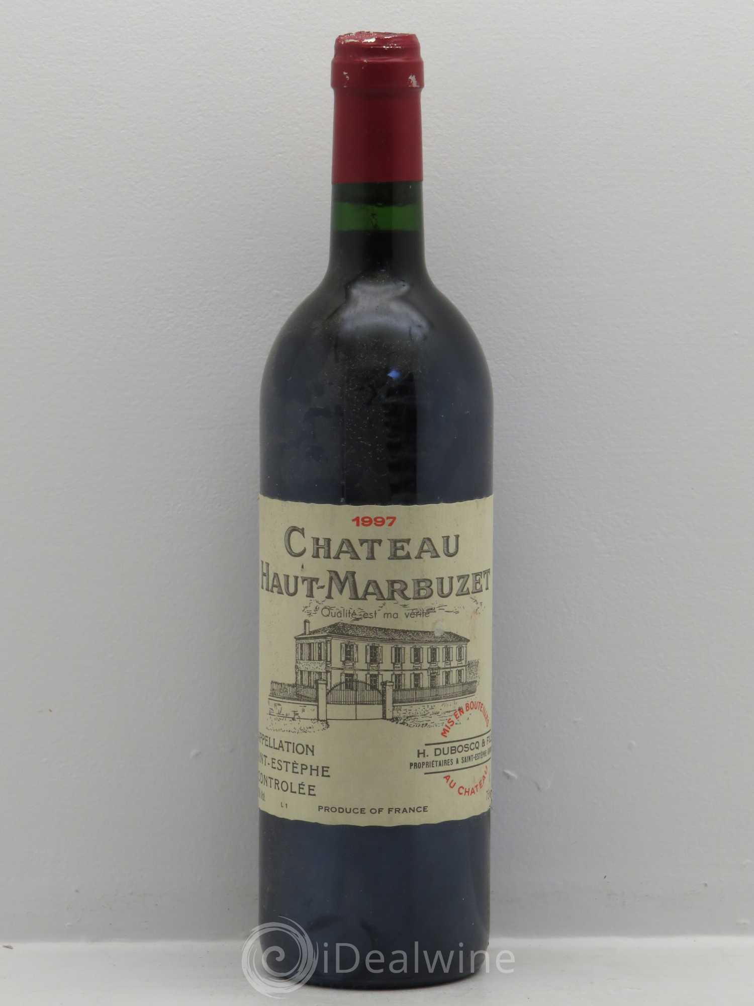 Château Haut Marbuzet (sans prix de réserve) 1997 - Lot de 1 bouteille - 0