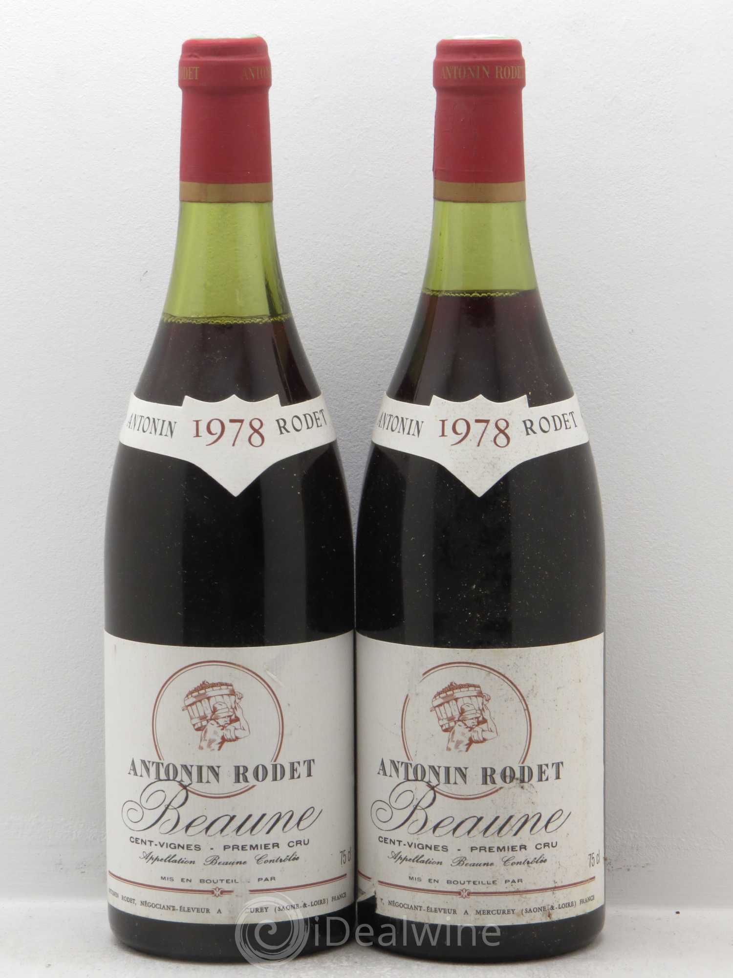 Beaune Antonin Rodet "Cent vignes" (sans prix de réserve) 1978 - Posten von 2 Flaschen - 0