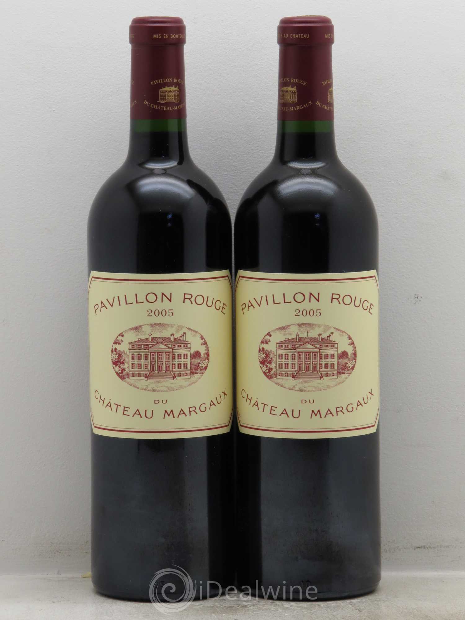 Pavillon Rouge du Château Margaux Second Vin 2005 - Lot de 2 bouteilles - 0