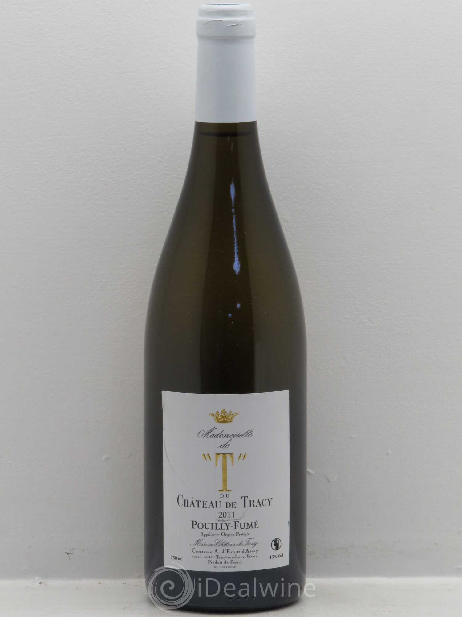 Pouilly-Fumé Mlle T - Comtesse D'Esttut (sans prix de réserve) 2011 - Posten von 1 Flasche - 0